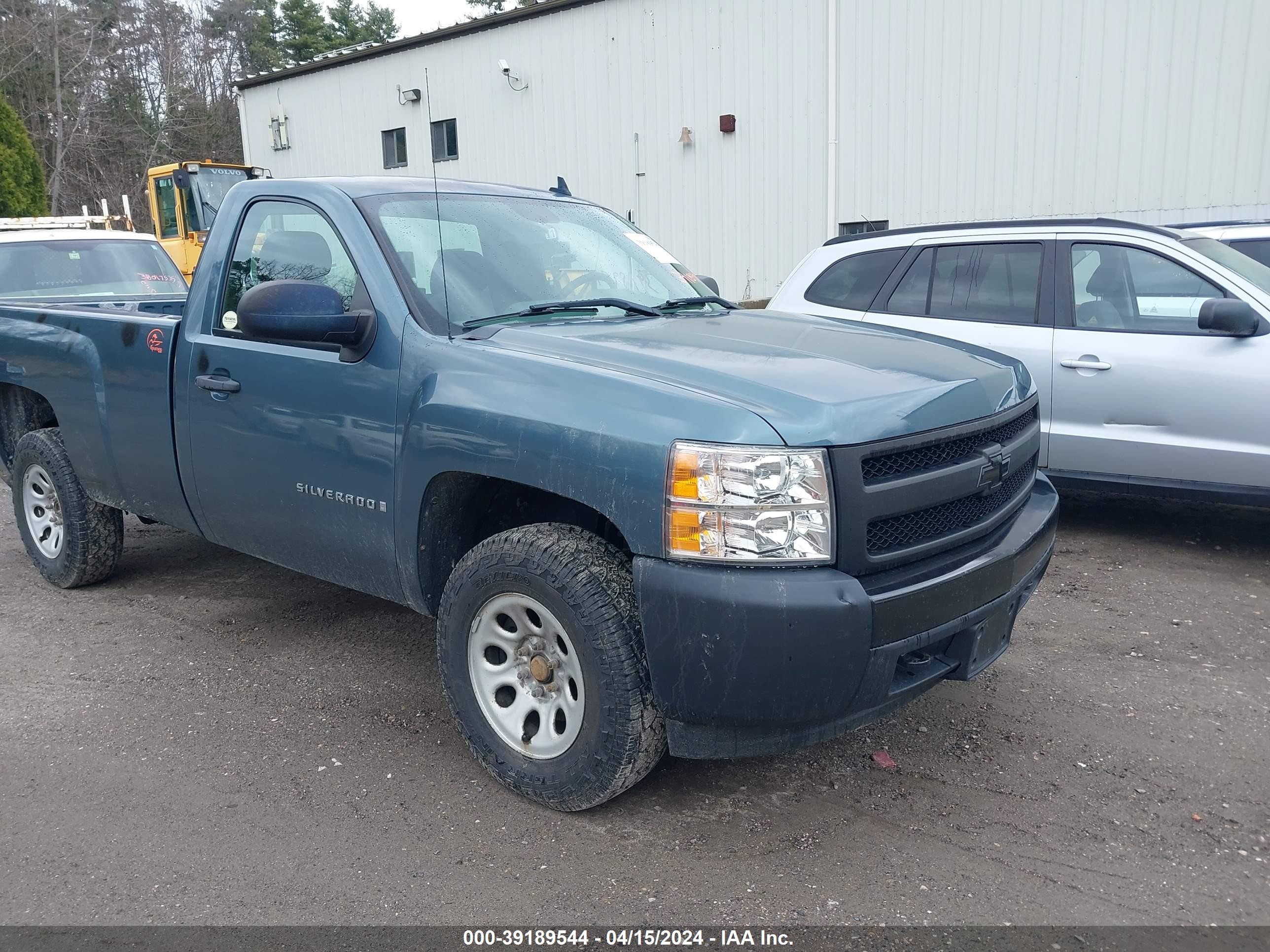 chevrolet silverado 2008 1gcek14x78z116929