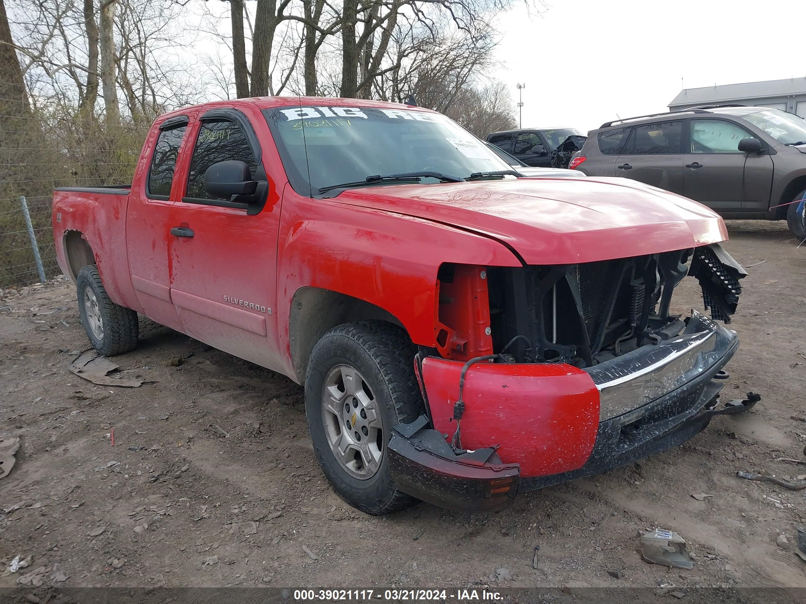 chevrolet silverado 2008 1gcek19018z203575