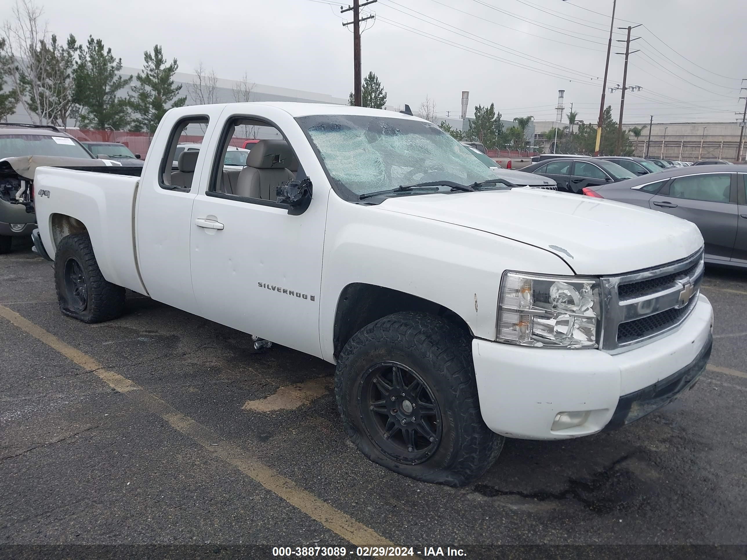 chevrolet silverado 2007 1gcek19027z524460