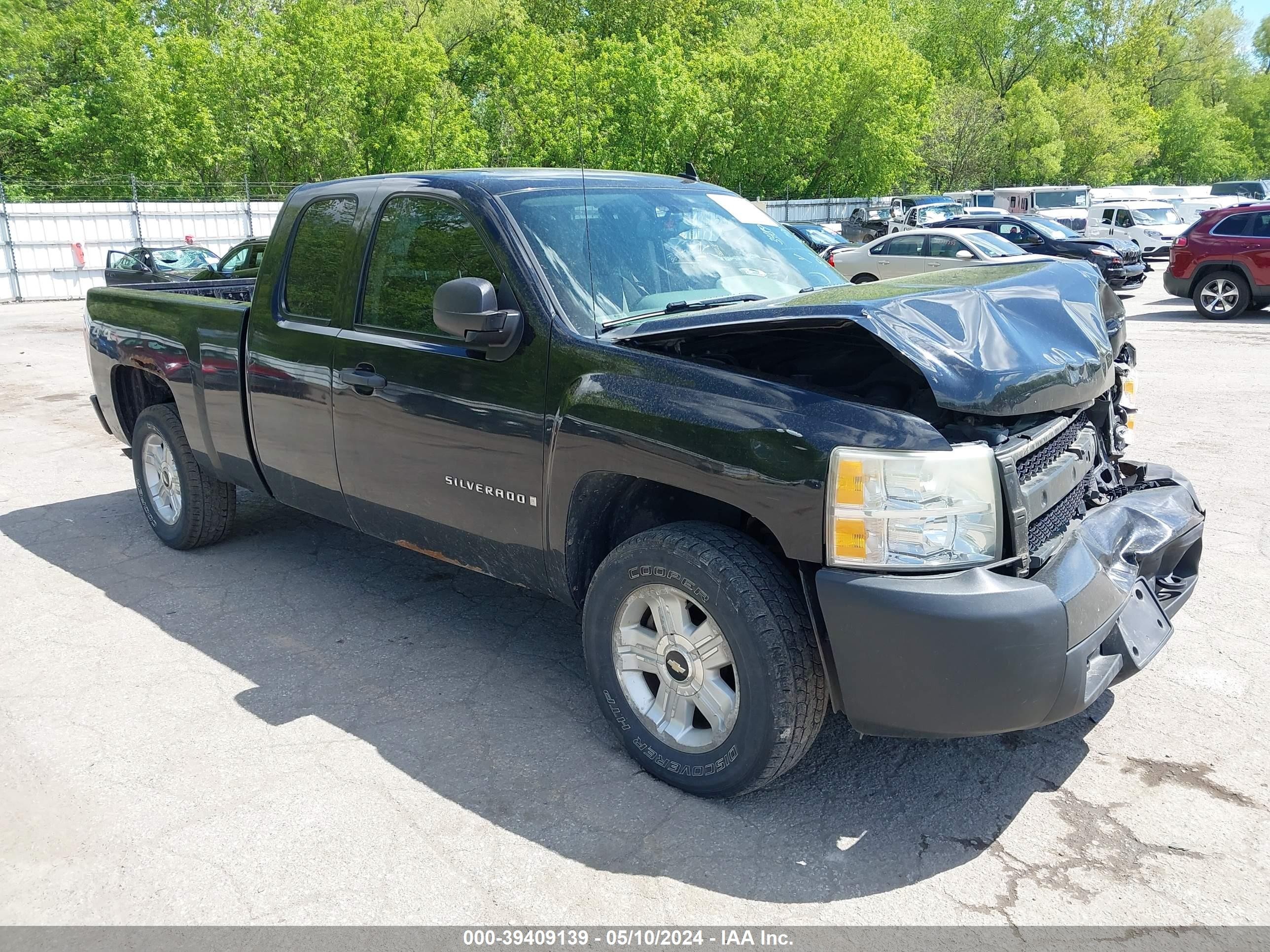 chevrolet silverado 2008 1gcek19058z323489