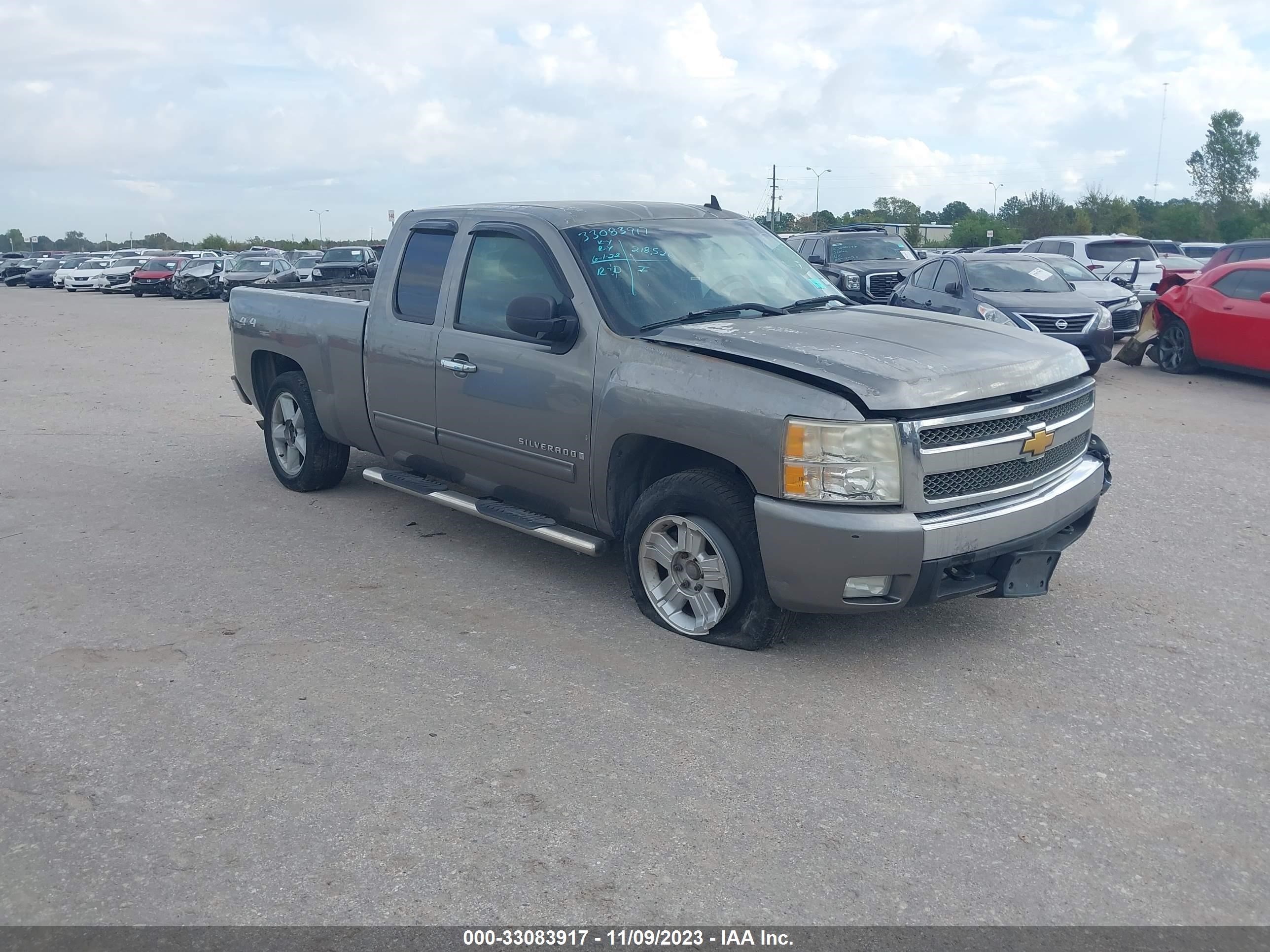 chevrolet silverado 2007 1gcek19067z609513