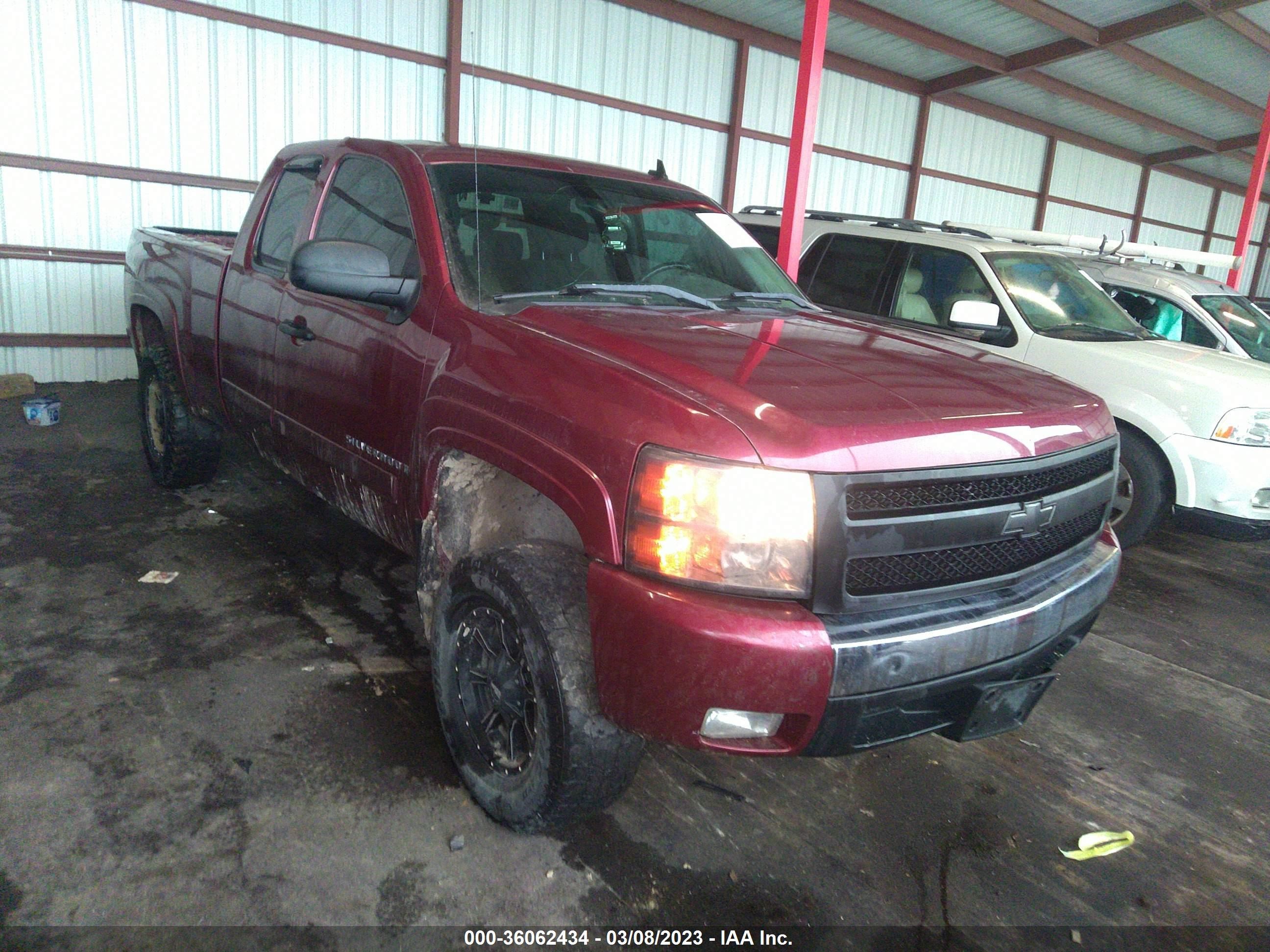 chevrolet silverado 2008 1gcek19068z280135