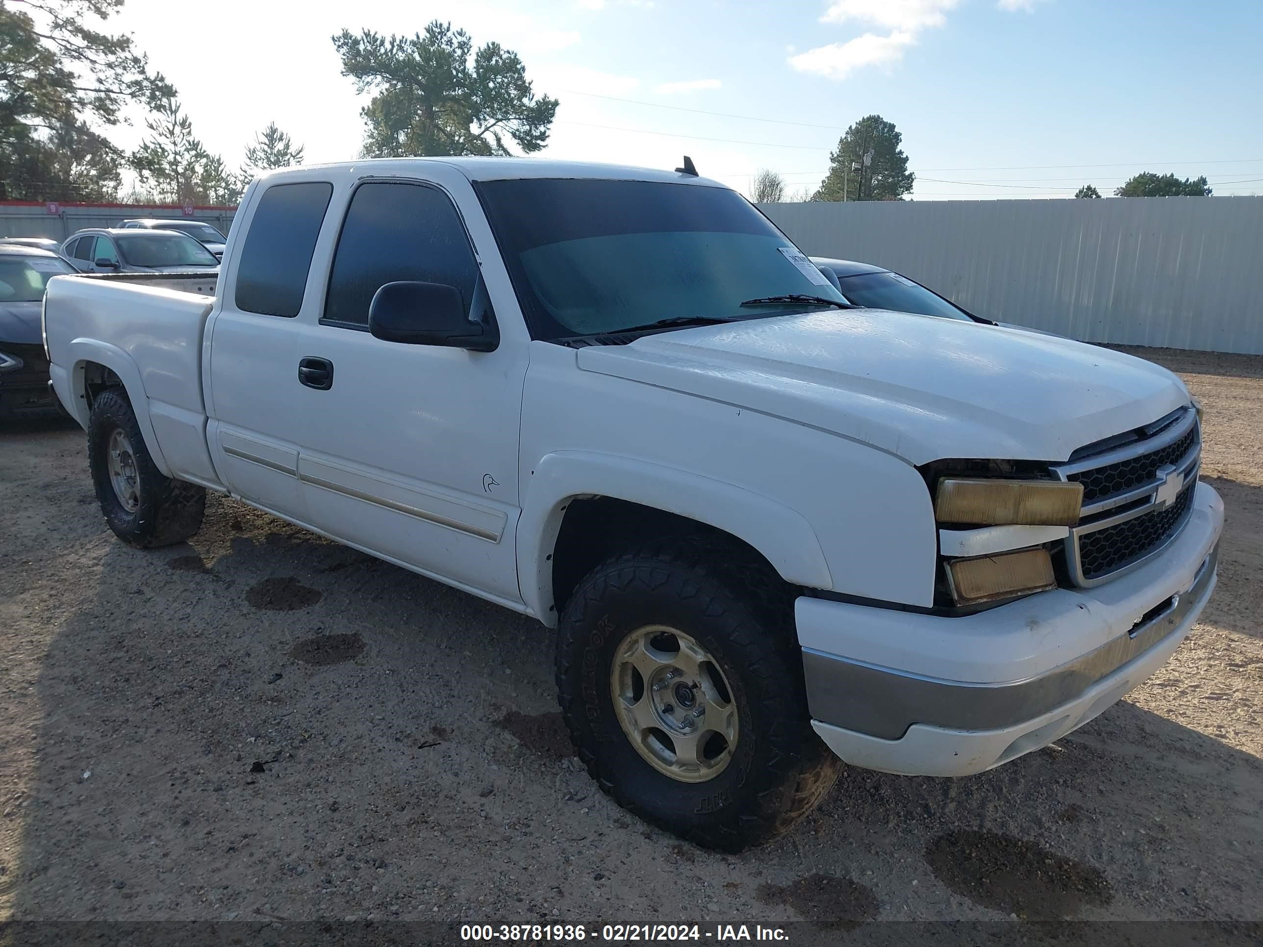 chevrolet silverado 2006 1gcek19b06z192034