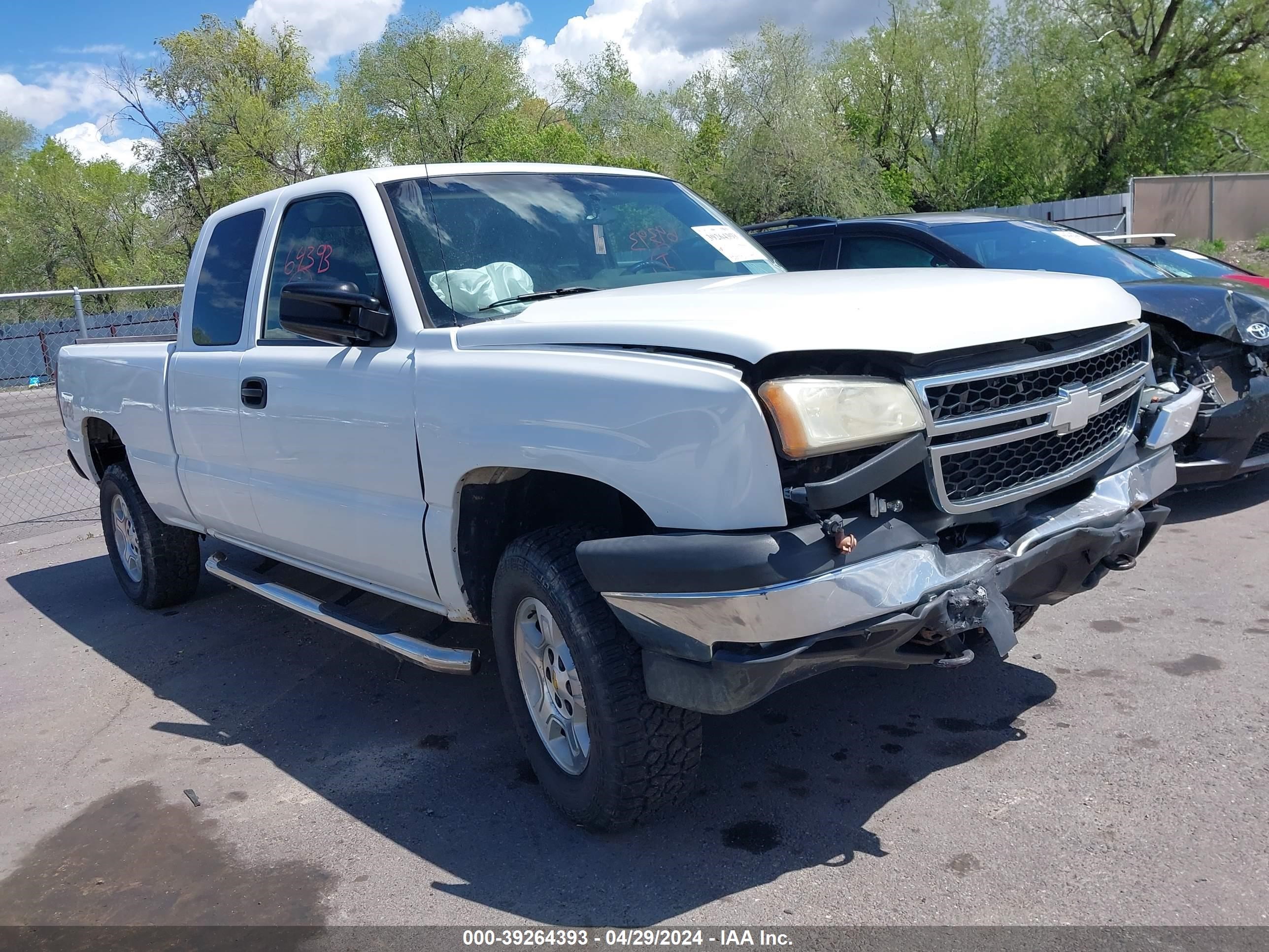 chevrolet silverado 2006 1gcek19b76z274844