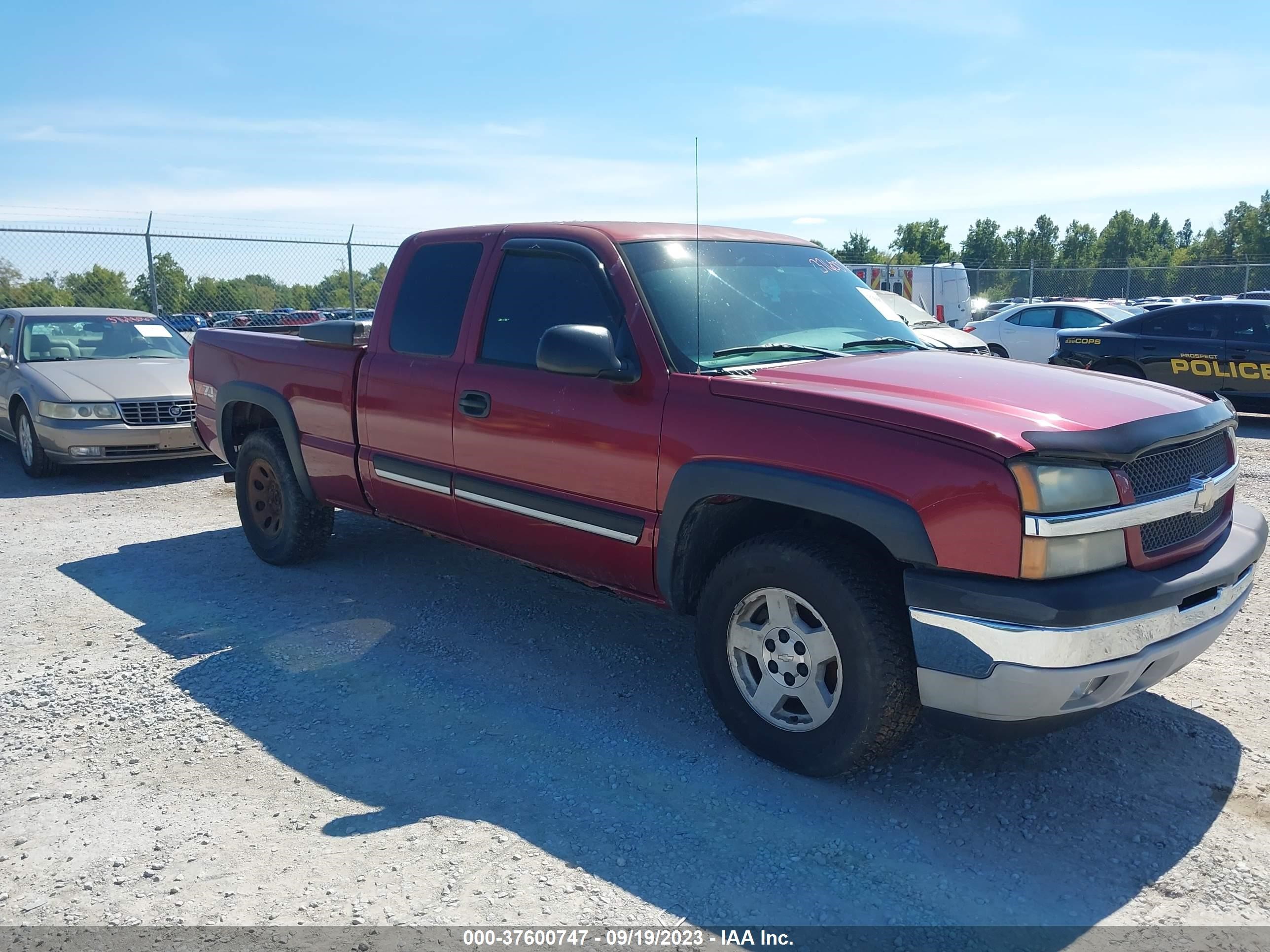 chevrolet silverado 2005 1gcek19b85e264832