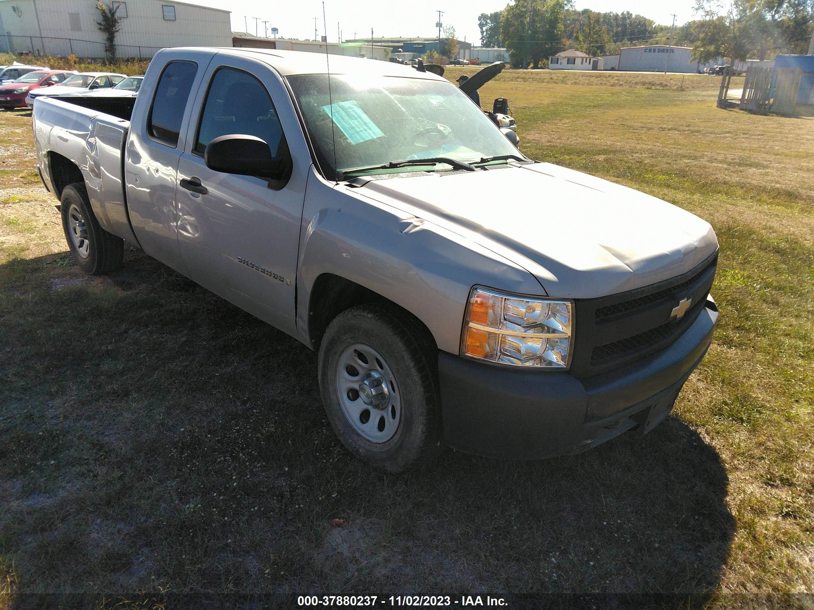 chevrolet silverado 2008 1gcek19c38z233316