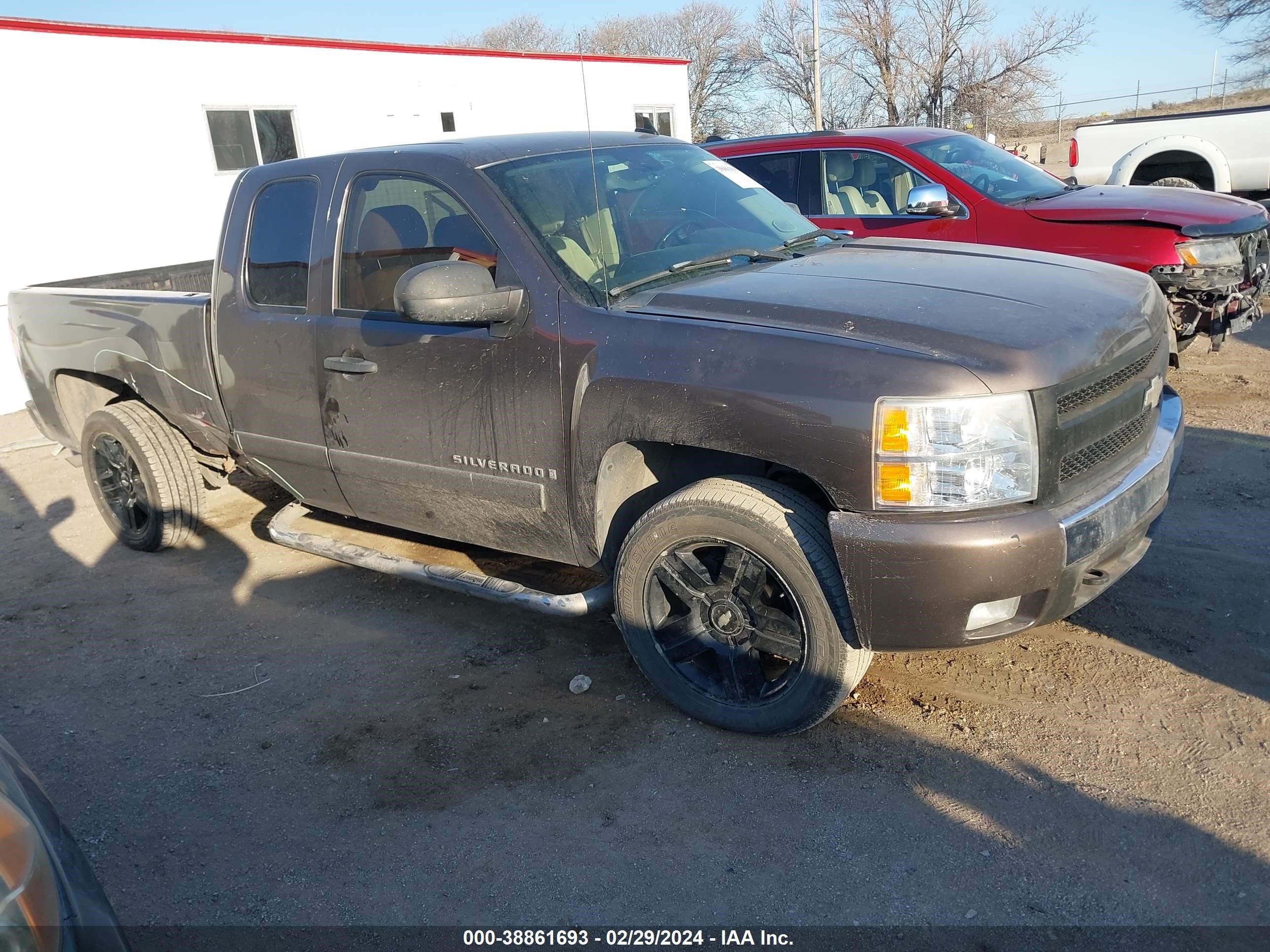 chevrolet silverado 2007 1gcek19j07z512056