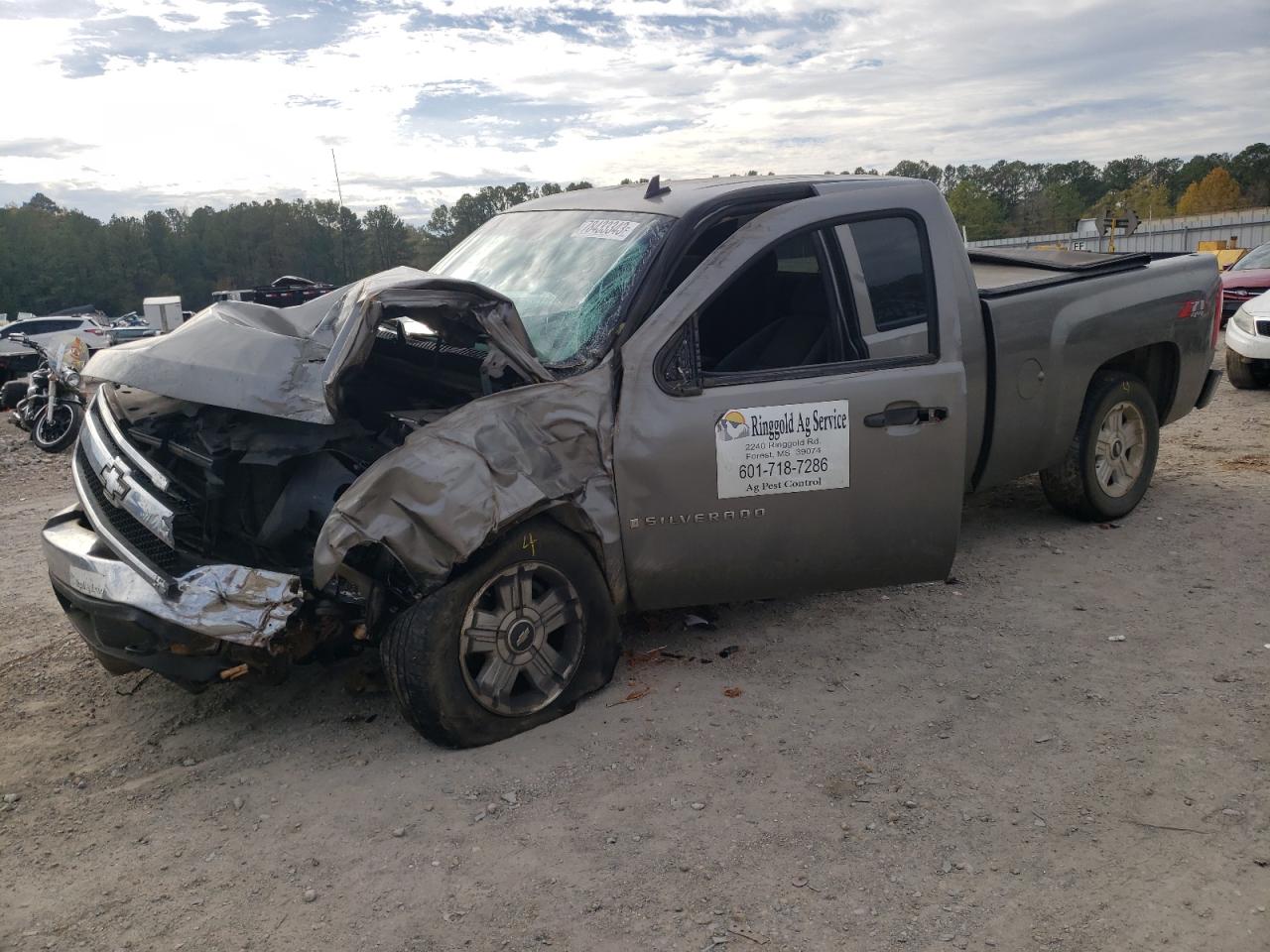 chevrolet silverado 2007 1gcek19j17z582682