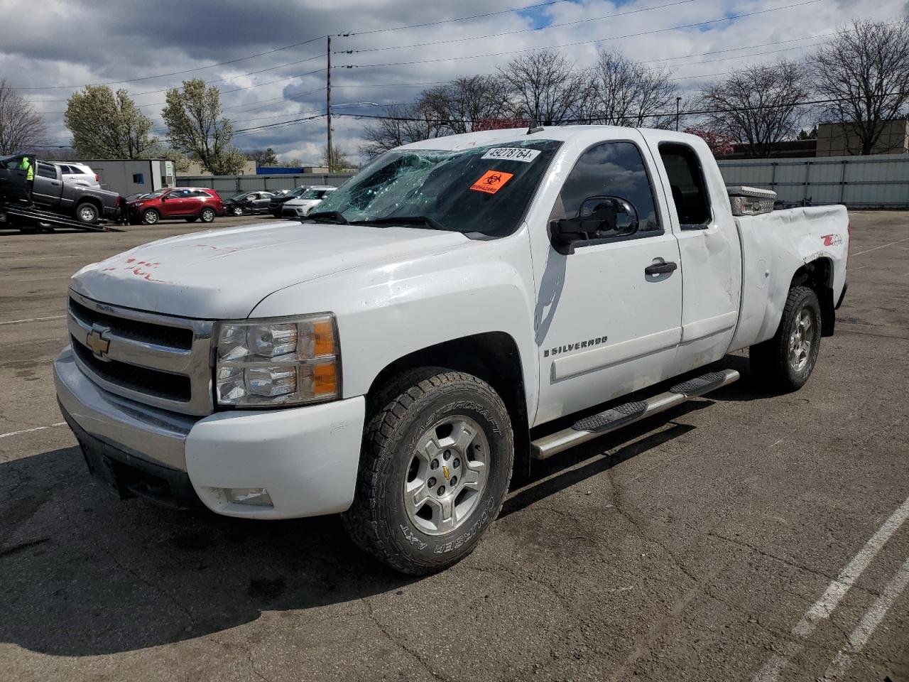 chevrolet silverado 2008 1gcek19j78z234404