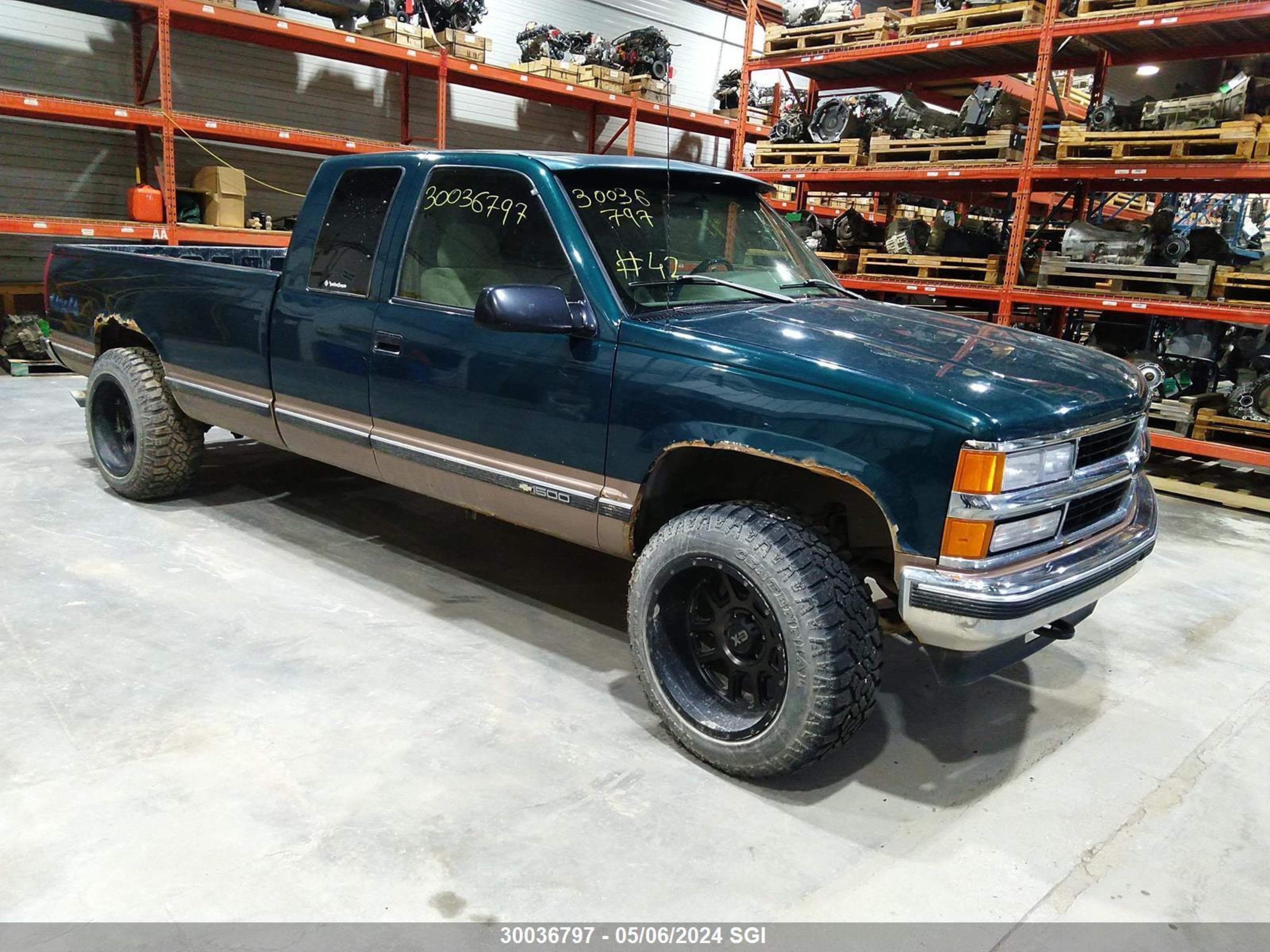 chevrolet gmt-400 1996 1gcek19r4te177794