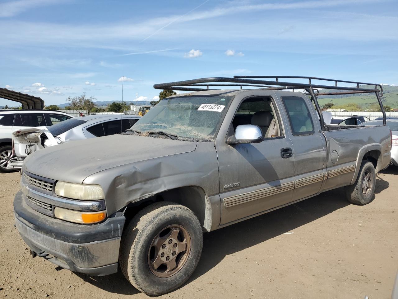 chevrolet silverado 2001 1gcek19t01e191605