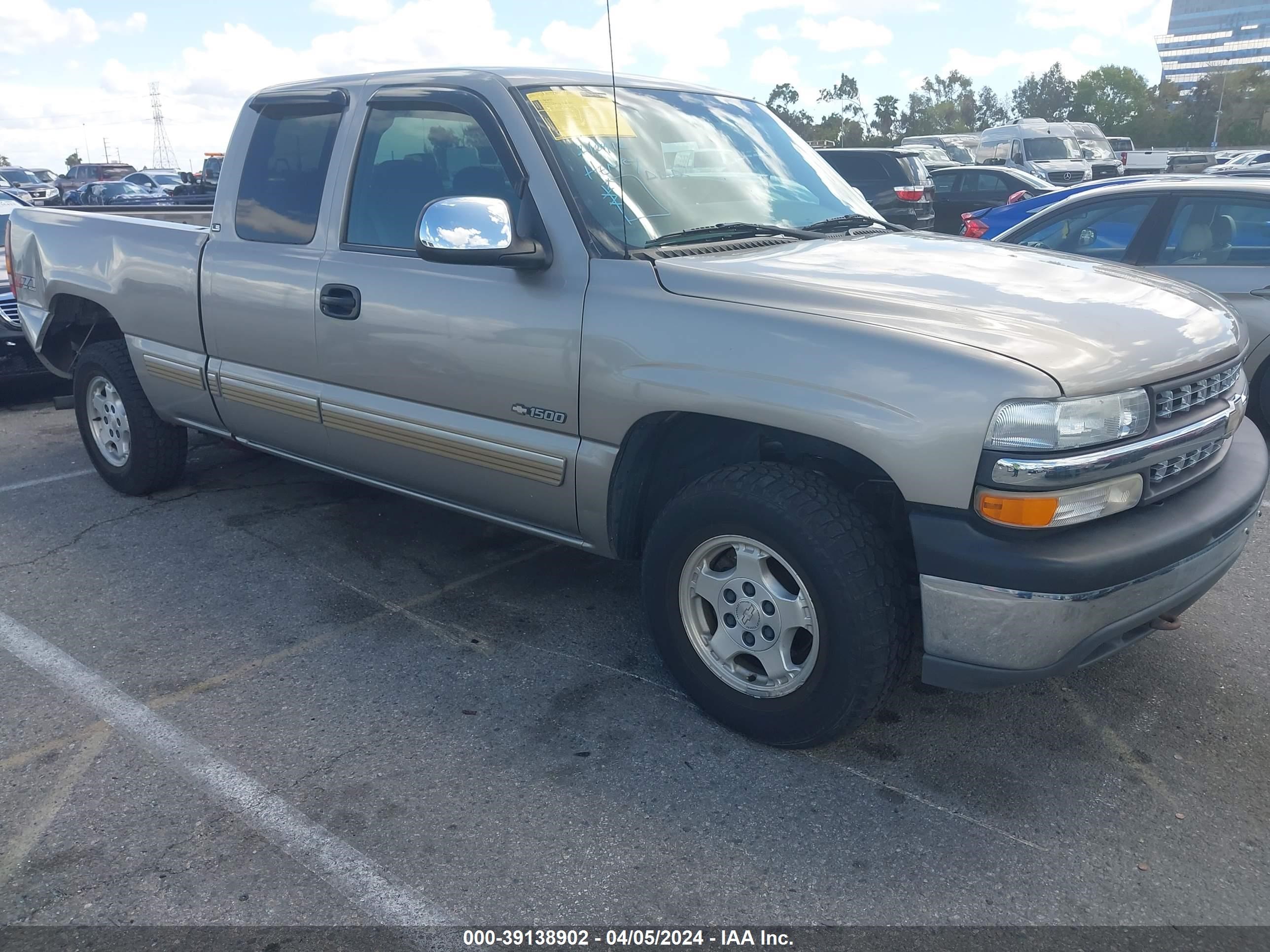 chevrolet silverado 2001 1gcek19t21e101385