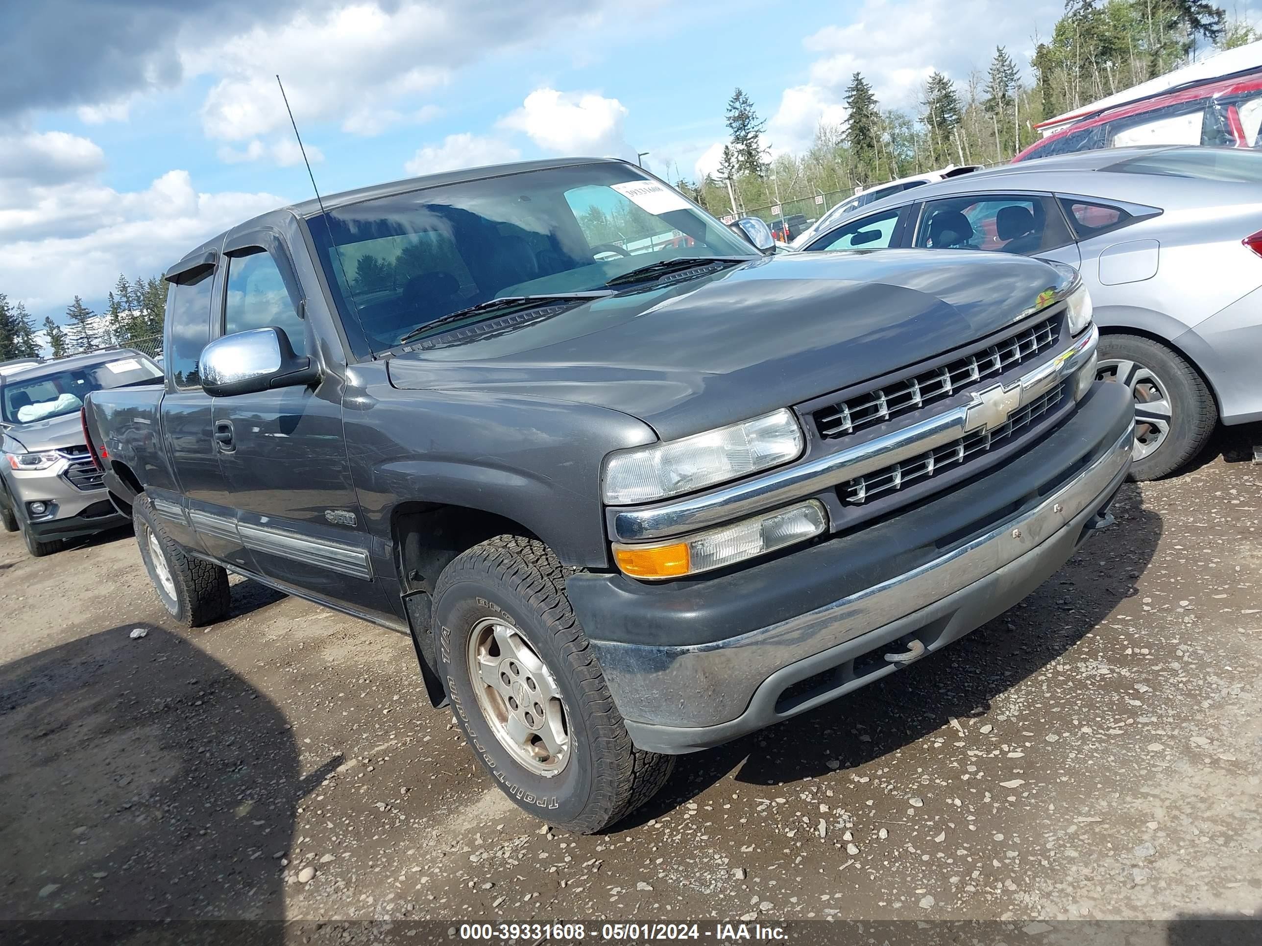 chevrolet silverado 2001 1gcek19t51e248672