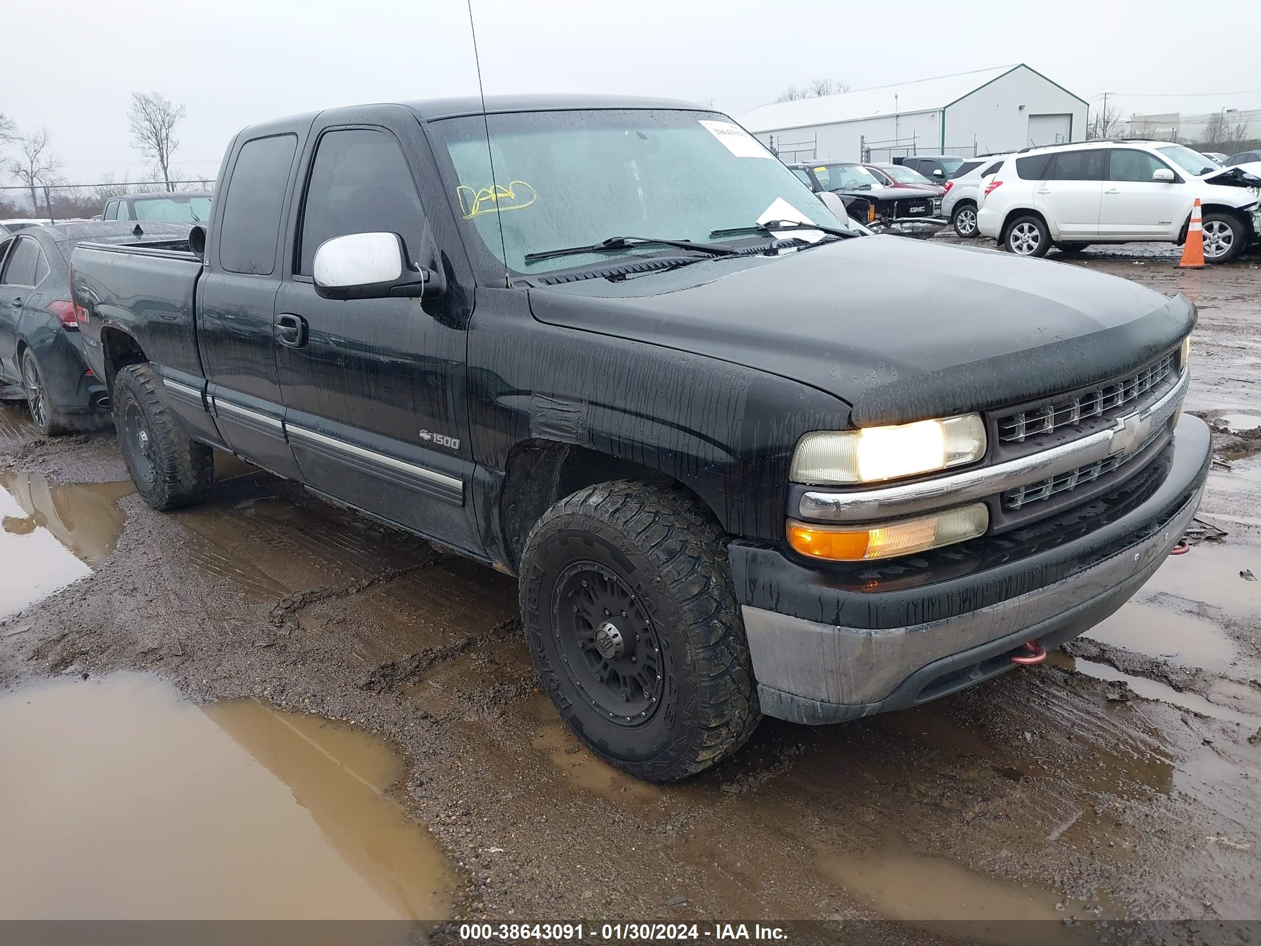 chevrolet silverado 1999 1gcek19t5xe250026