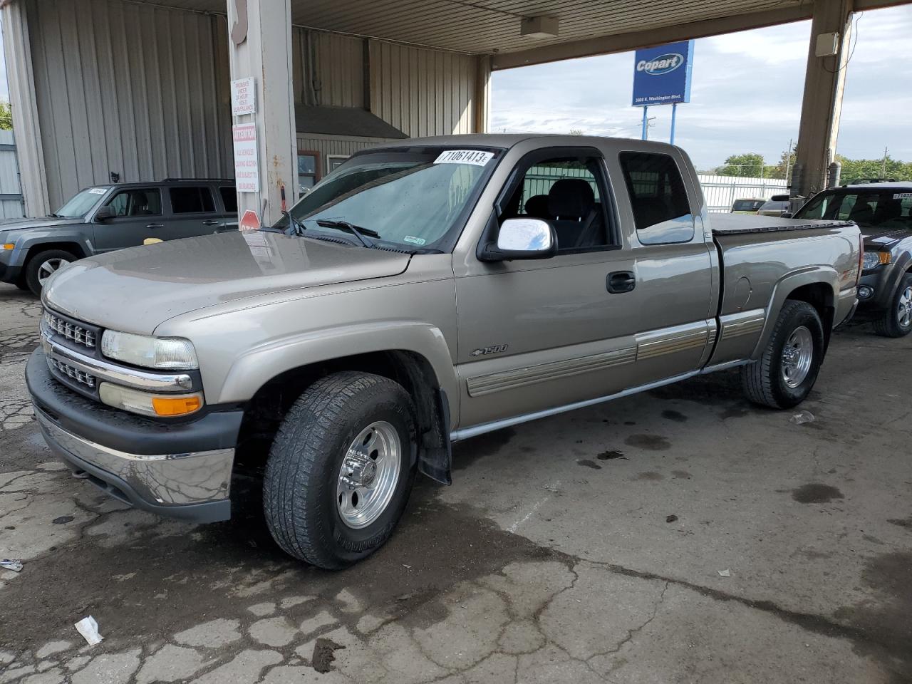 chevrolet silverado 2001 1gcek19t61z111667