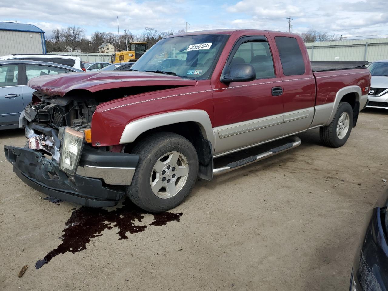 chevrolet silverado 2005 1gcek19t75z190398