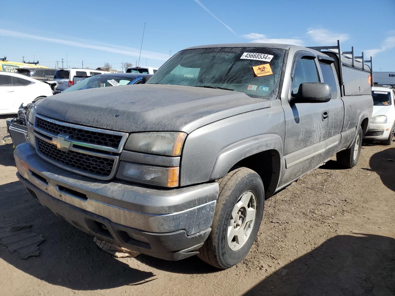 chevrolet silverado 2006 1gcek19t76e130632