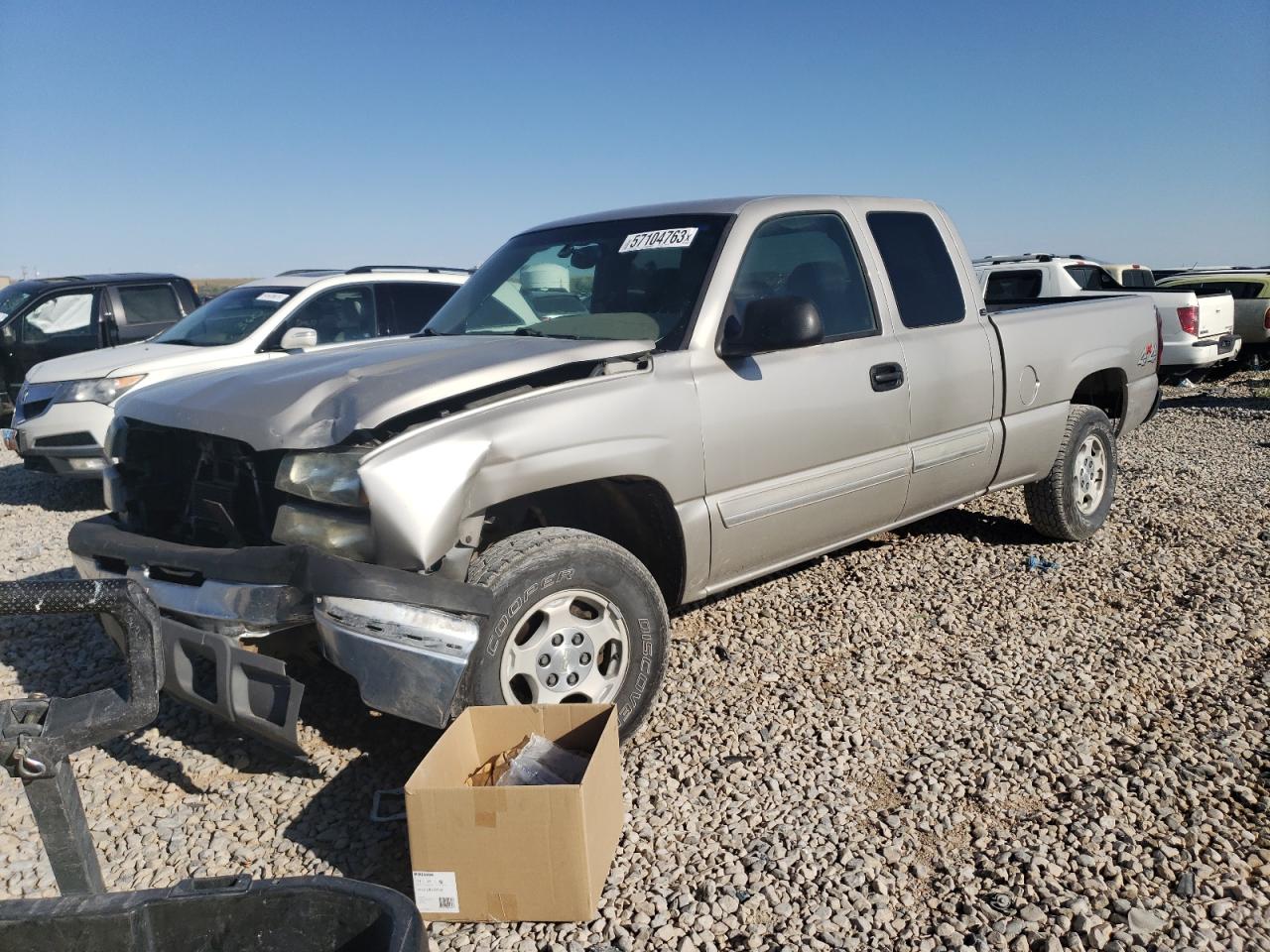 chevrolet silverado 2004 1gcek19t84e234933