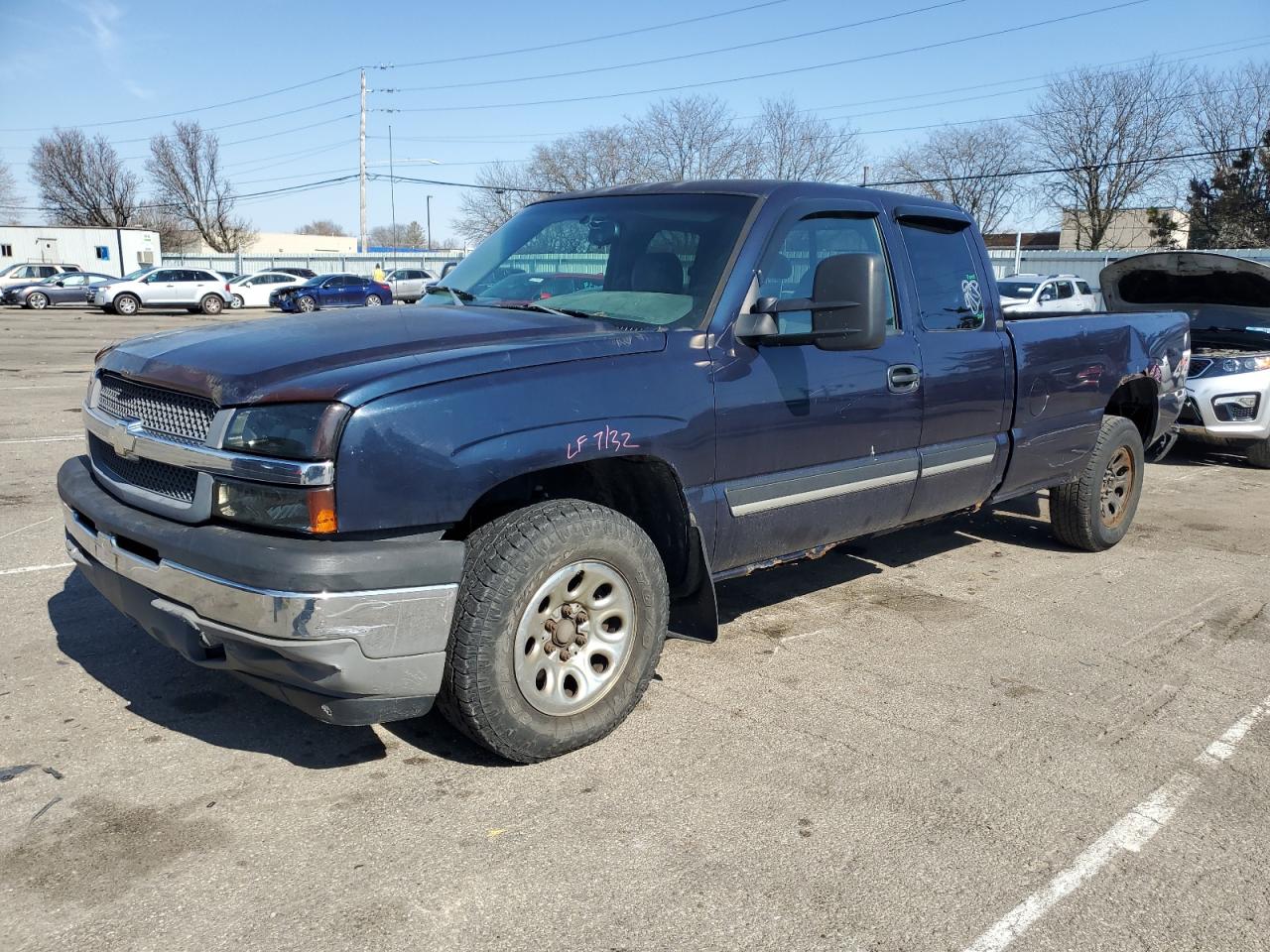 chevrolet silverado 2005 1gcek19t85e264192