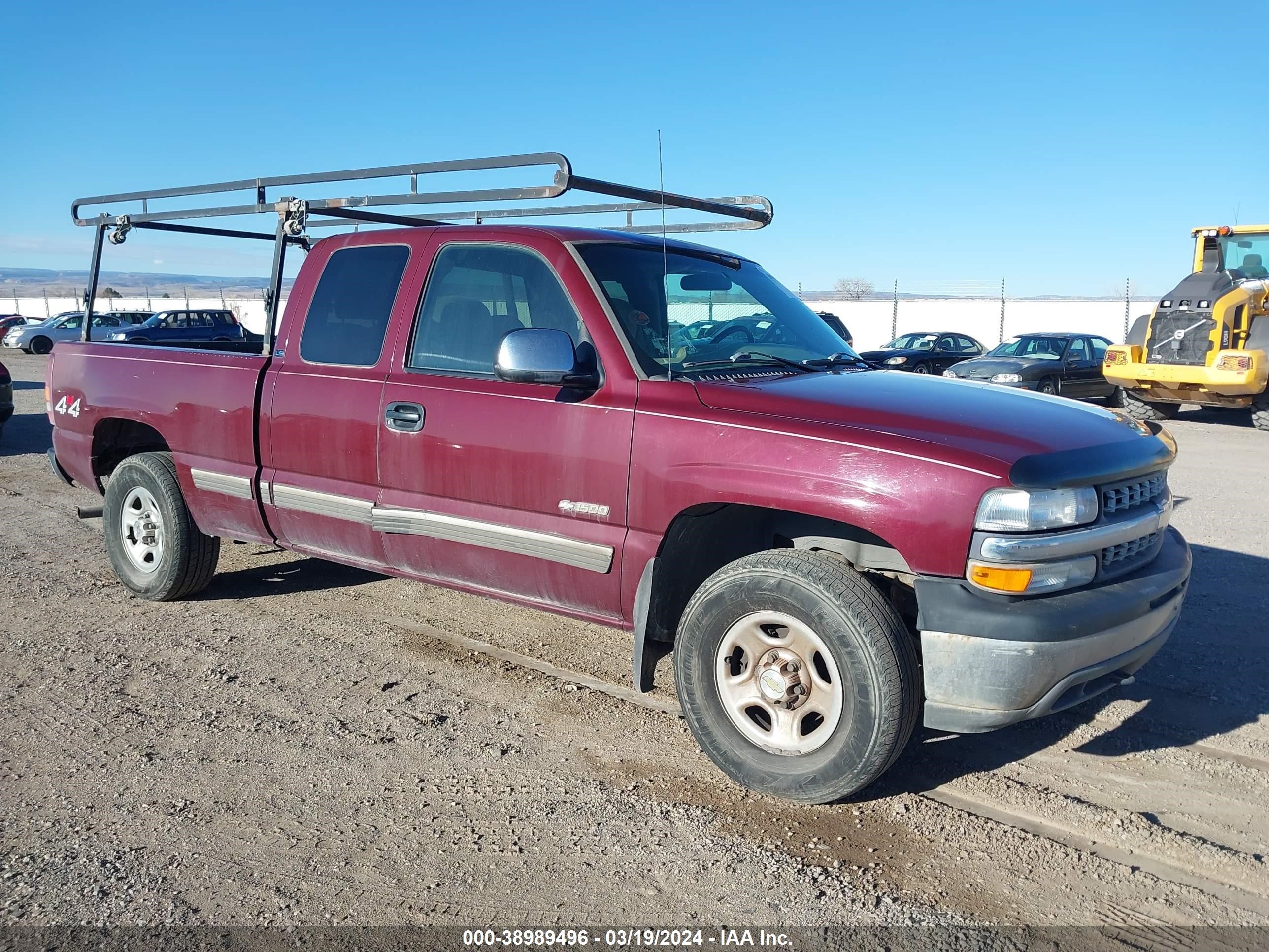 chevrolet silverado 2001 1gcek19tx1e199193