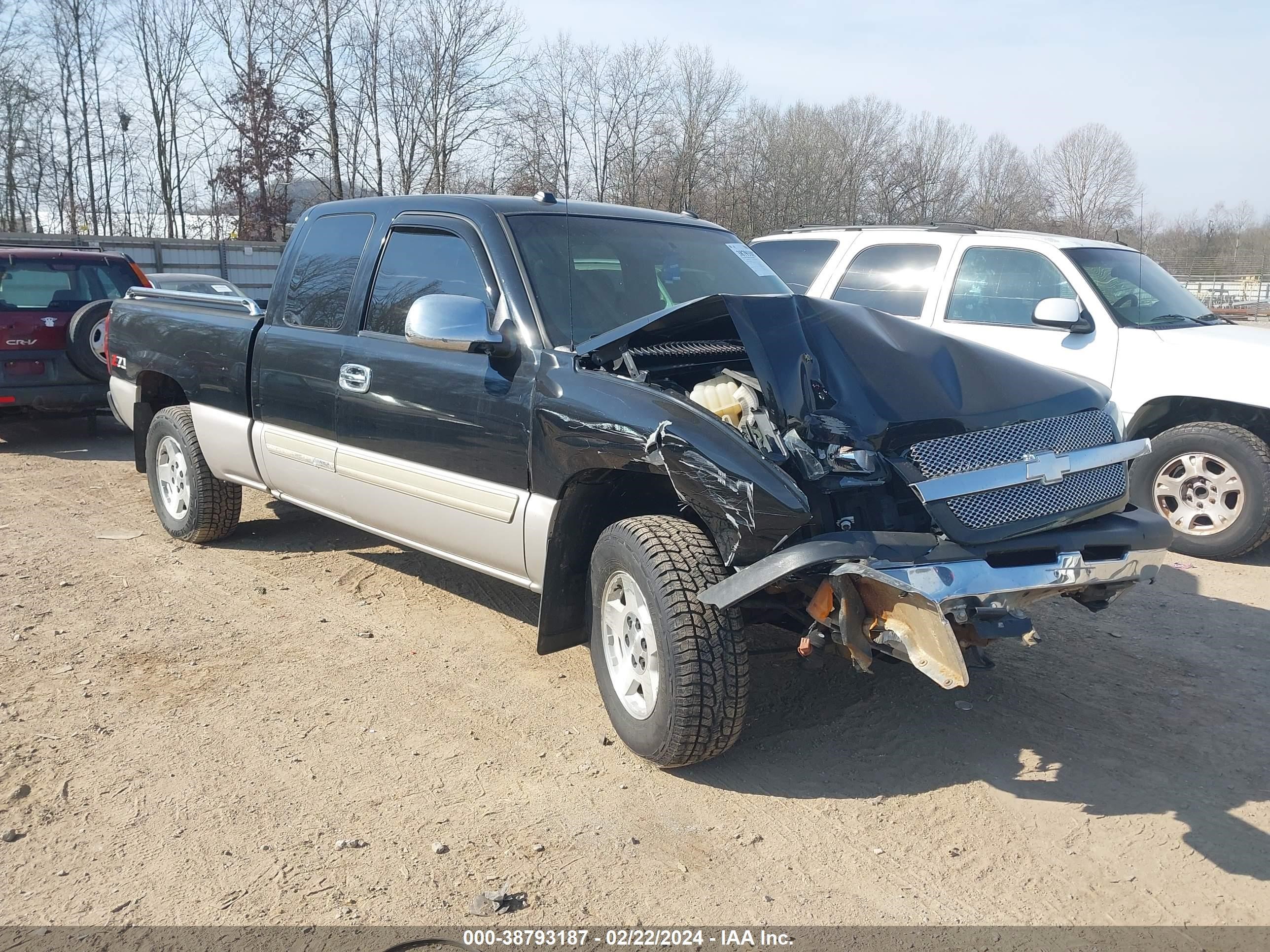 chevrolet silverado 2005 1gcek19z35z196364