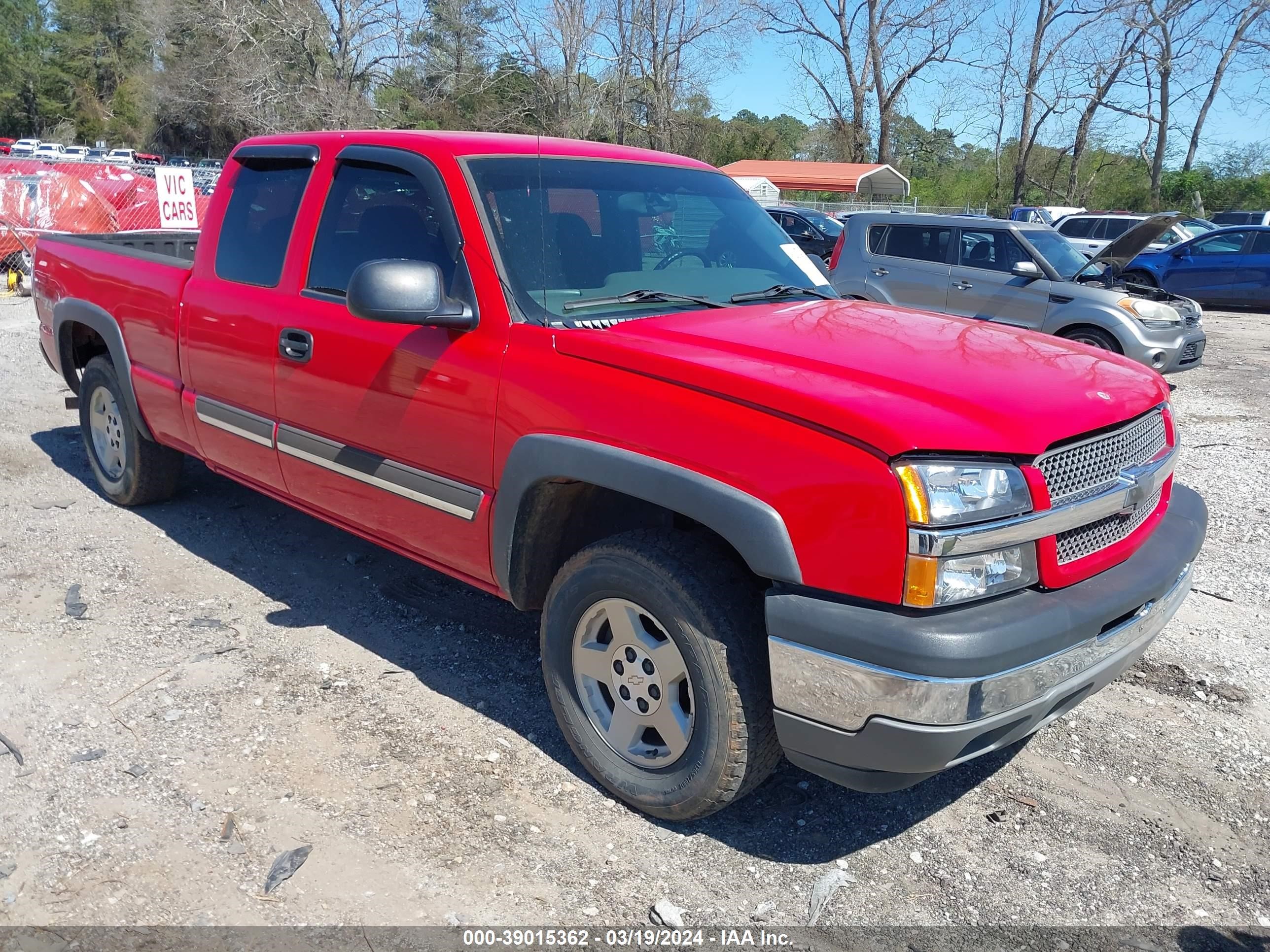 chevrolet silverado 2005 1gcek19z75z159771