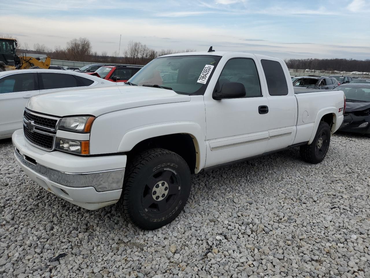 chevrolet silverado 2007 1gcek19zx7e156602