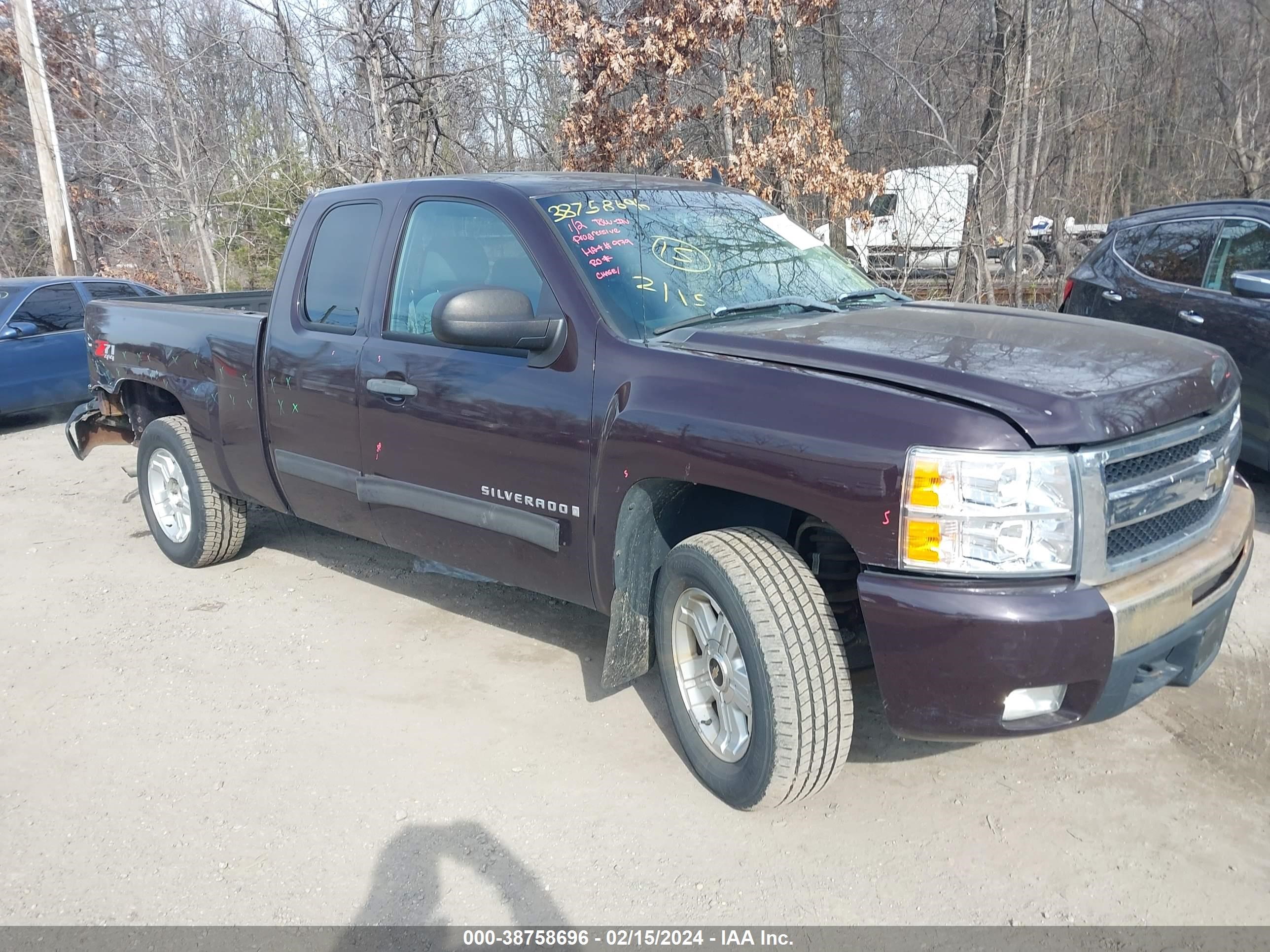 chevrolet silverado 2009 1gcek29049z145372