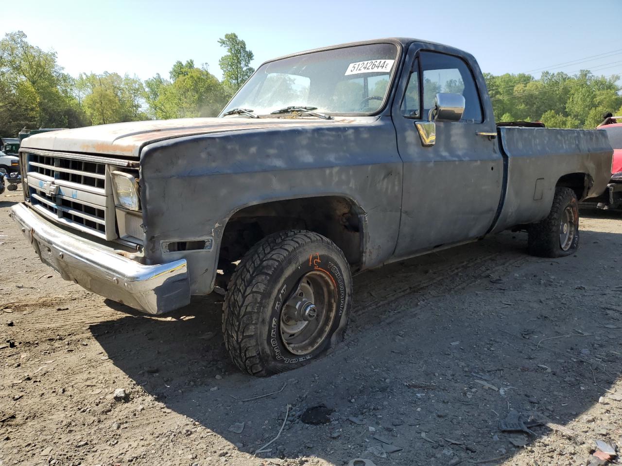 chevrolet s-10 pickup 1987 1gcev14h5hf357888