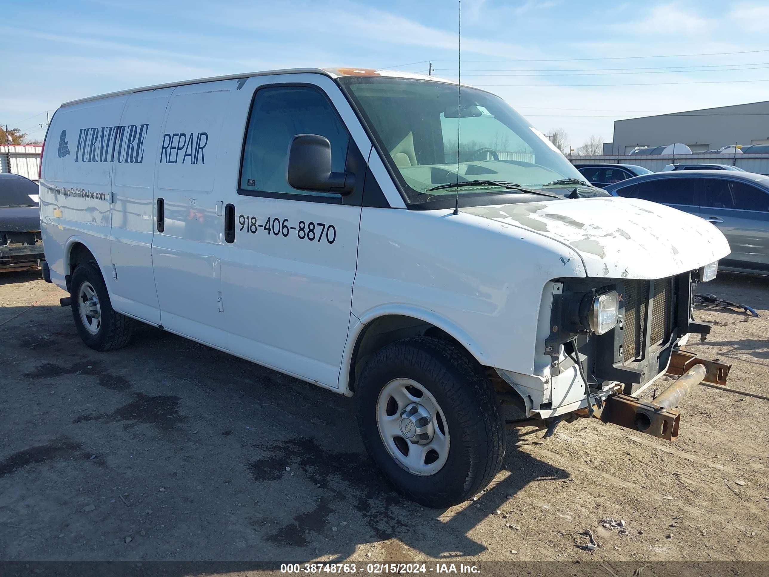 chevrolet express 2007 1gcfg15x171107564