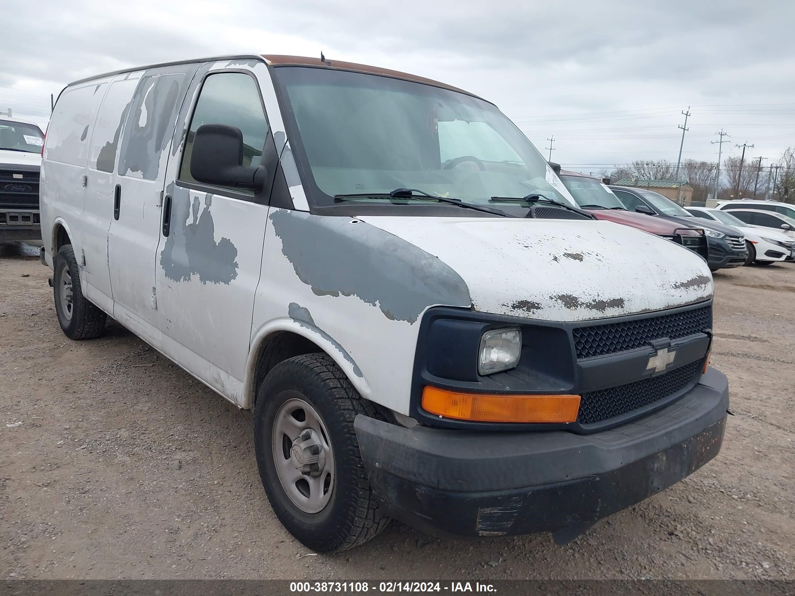 chevrolet express 2007 1gcfg15x571130099