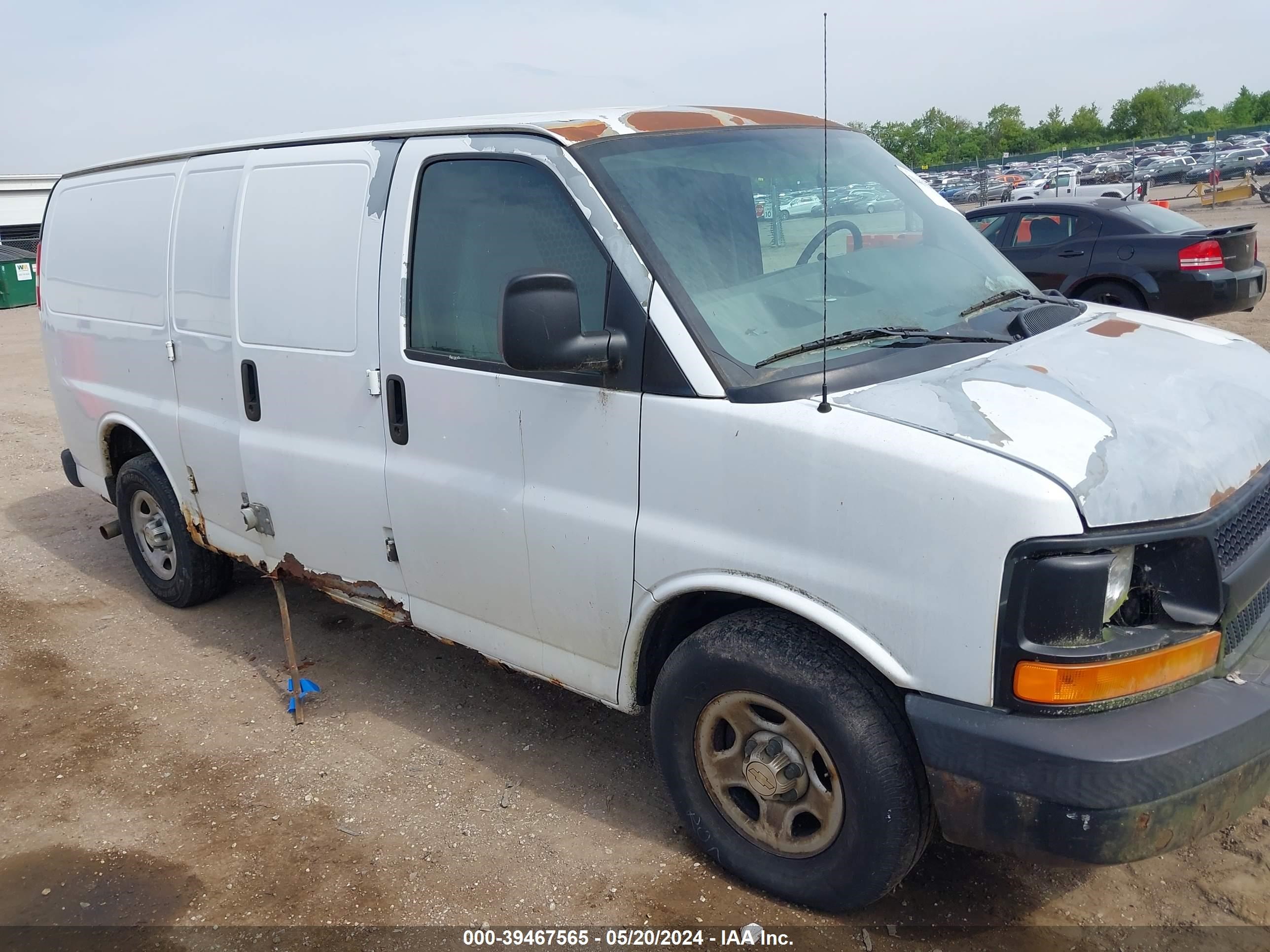 chevrolet express 2007 1gcfg15x571145444