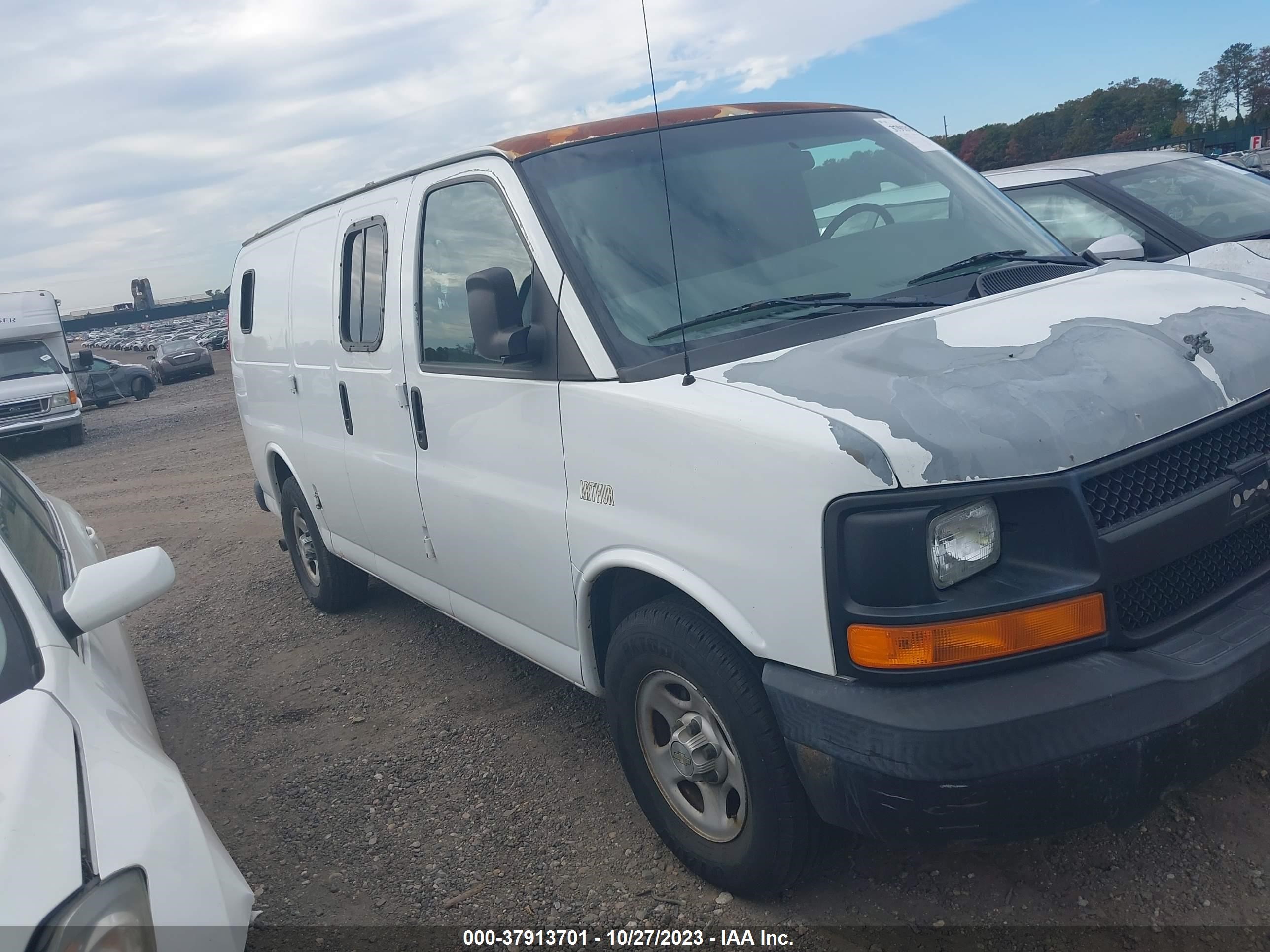 chevrolet express 2007 1gcfg15x871133255