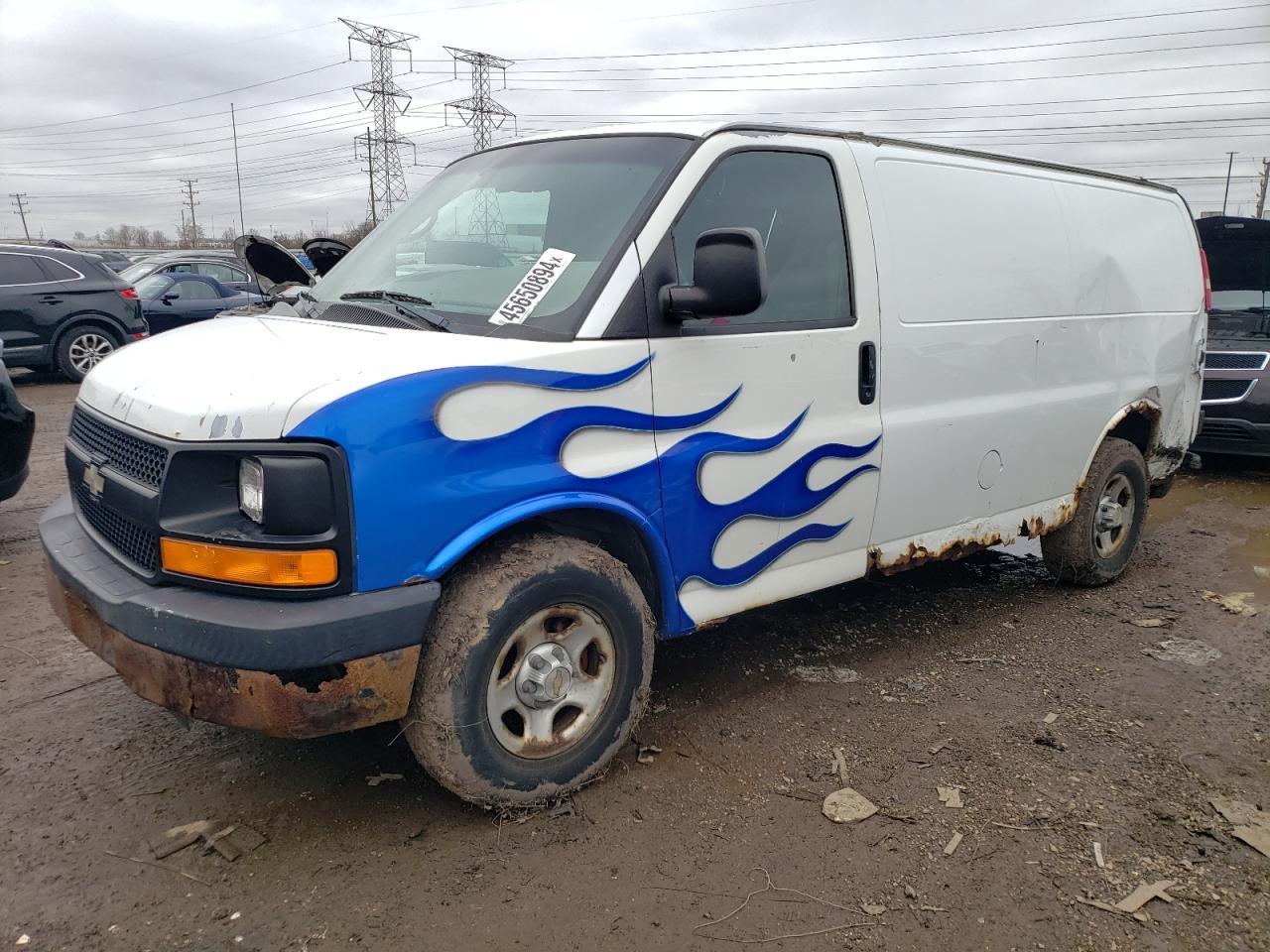 chevrolet express 2004 1gcfg15xx41219176