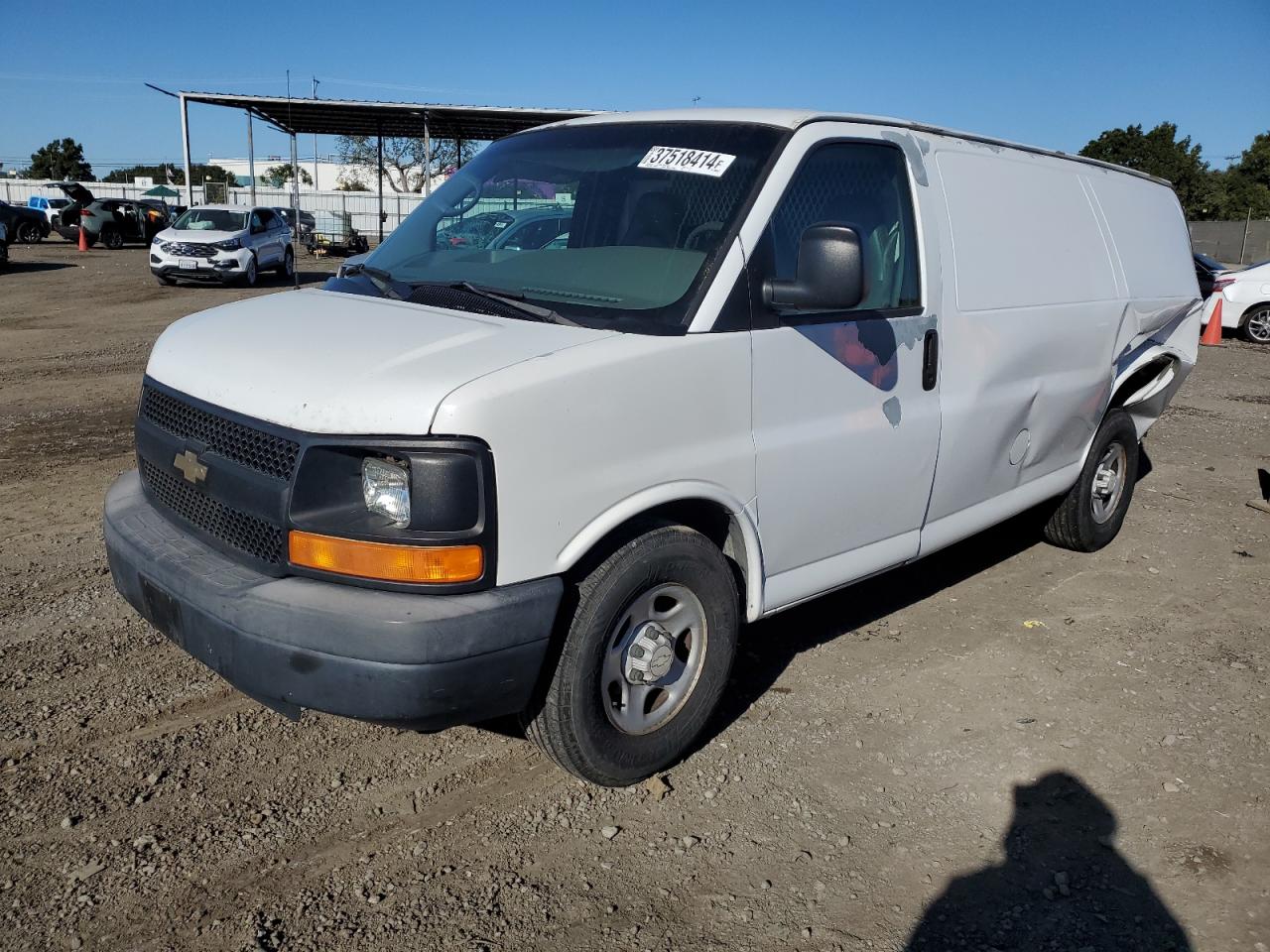 chevrolet express 2007 1gcfg15xx71168993