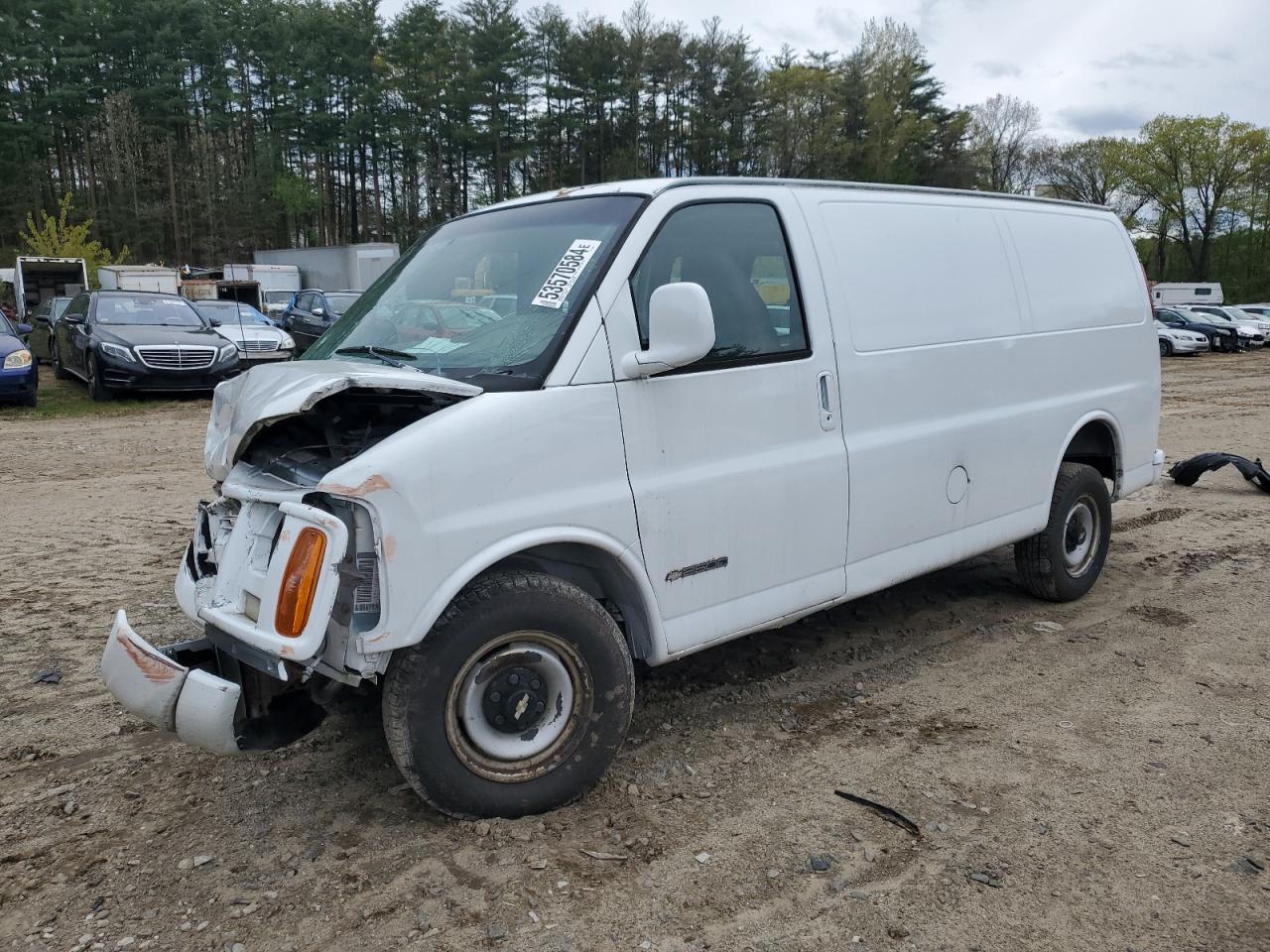 chevrolet express 1999 1gcfg25m0x1096407