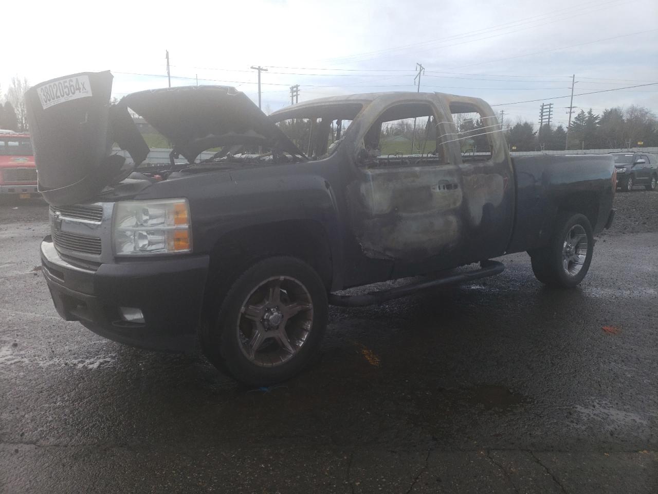 chevrolet silverado 2007 1gcfk19y27z562233