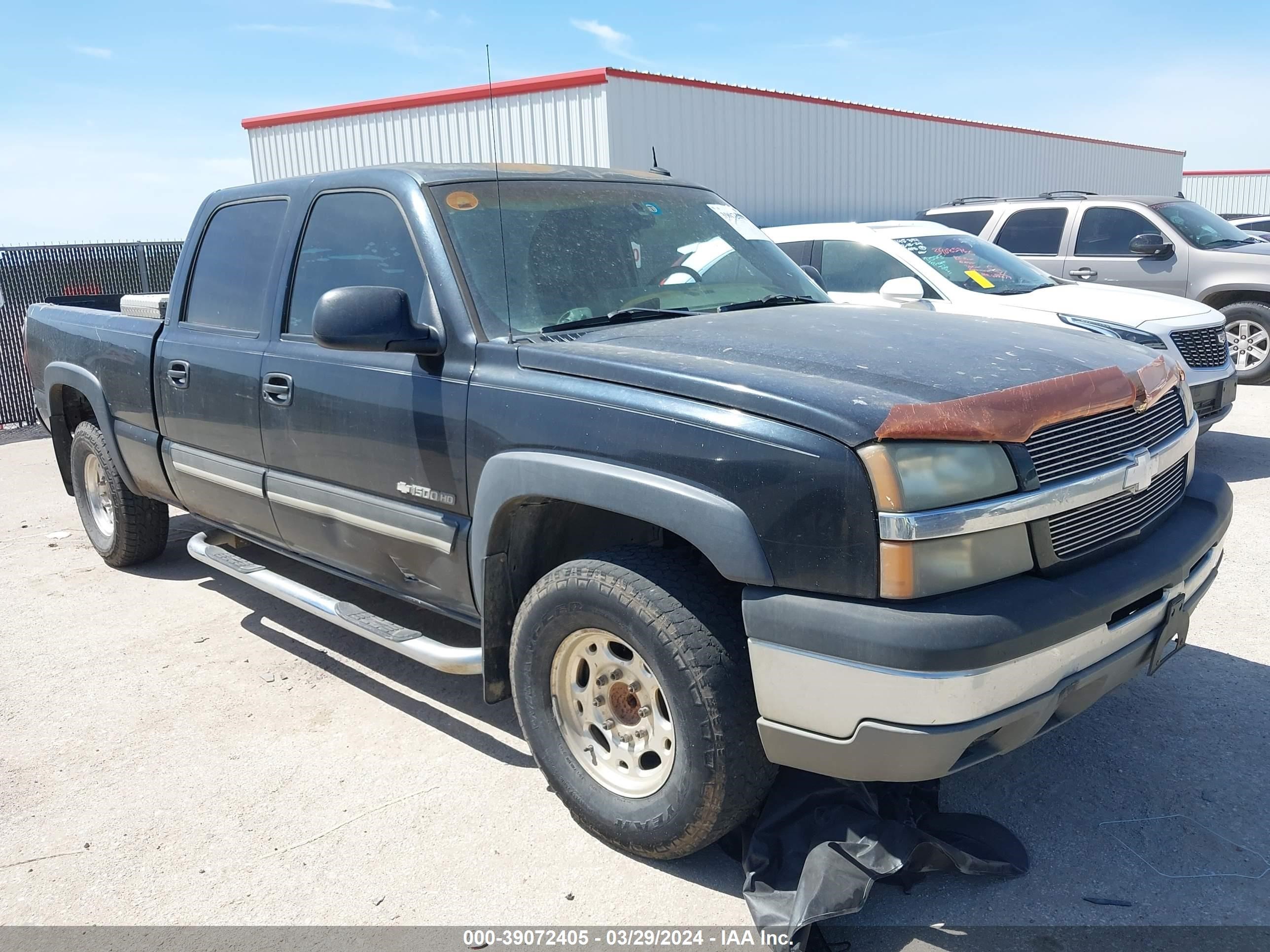 chevrolet silverado 2003 1gcgc13u73f119353