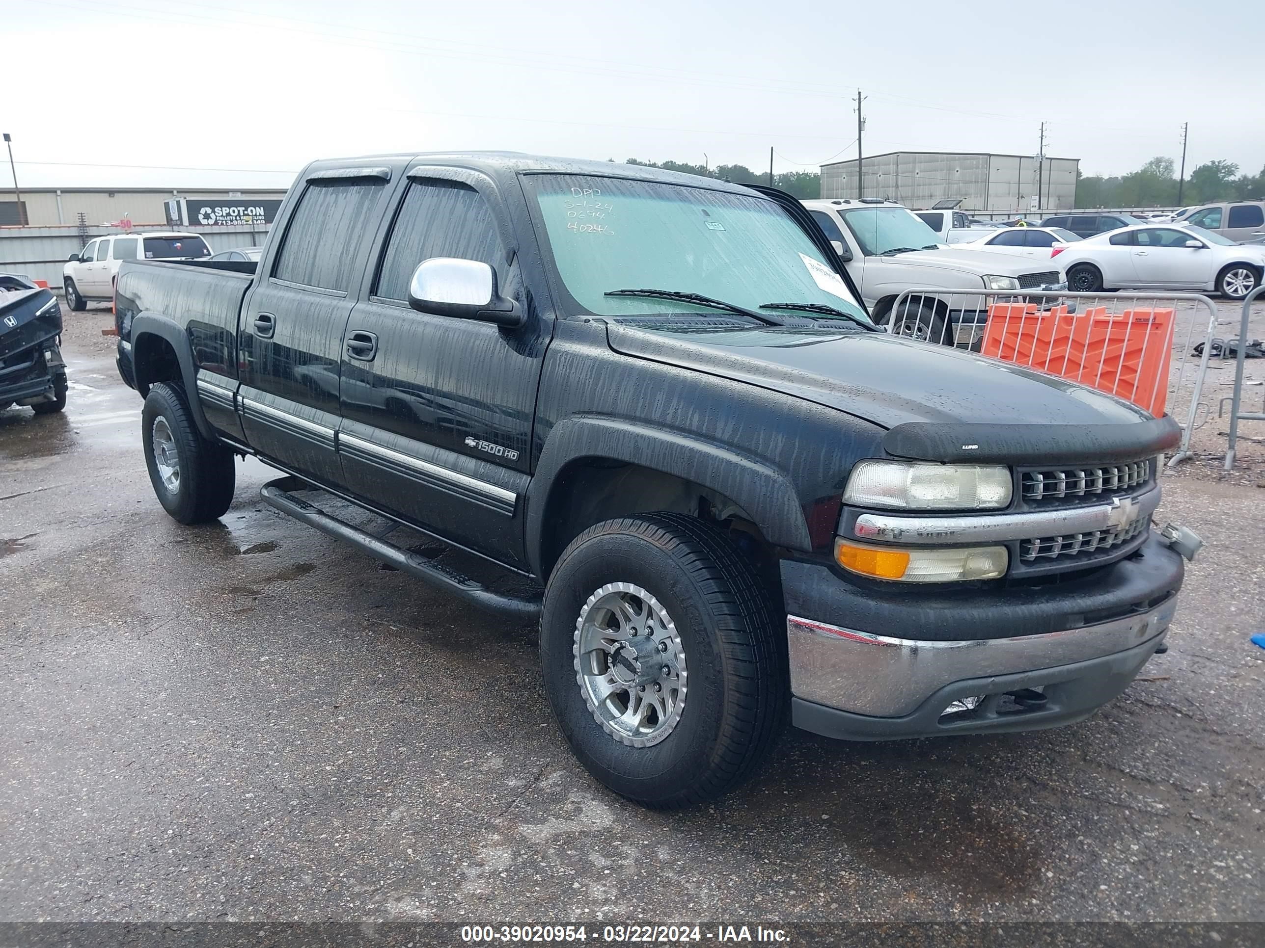 chevrolet silverado 2002 1gcgc13u92f160694