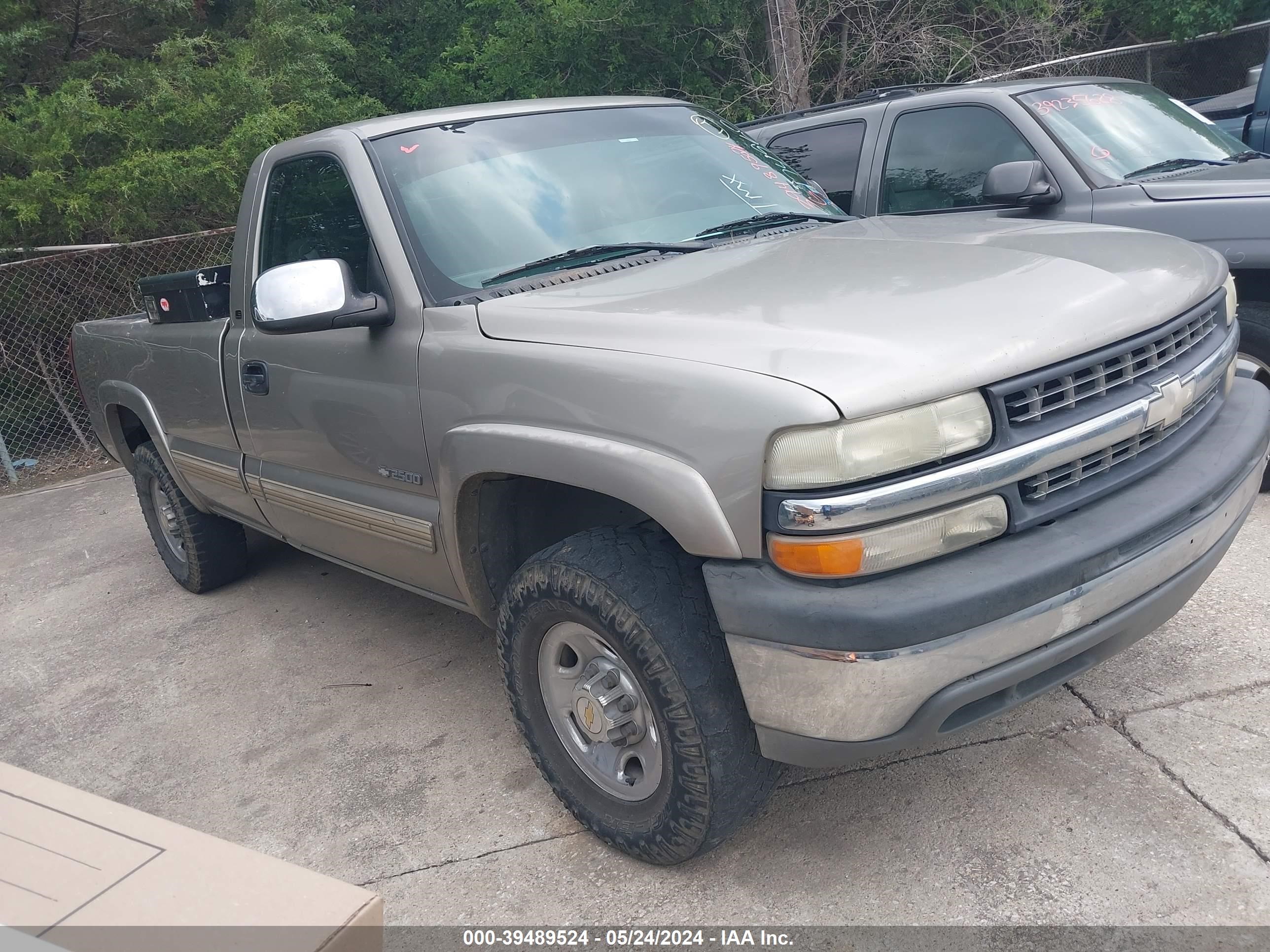 chevrolet silverado 2001 1gcgc24u61z174960