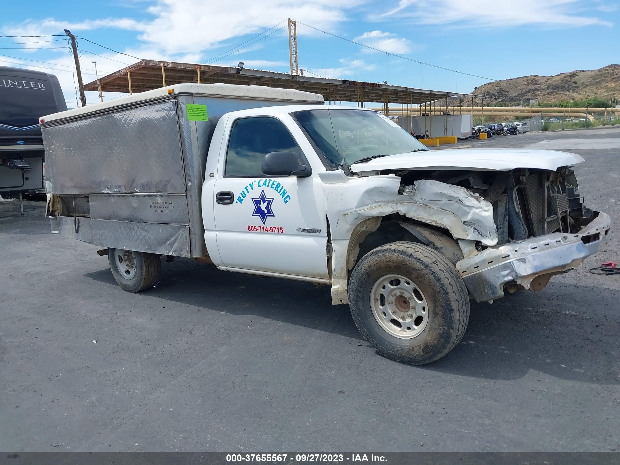 chevrolet silverado 2003 1gcgc24u63z261597