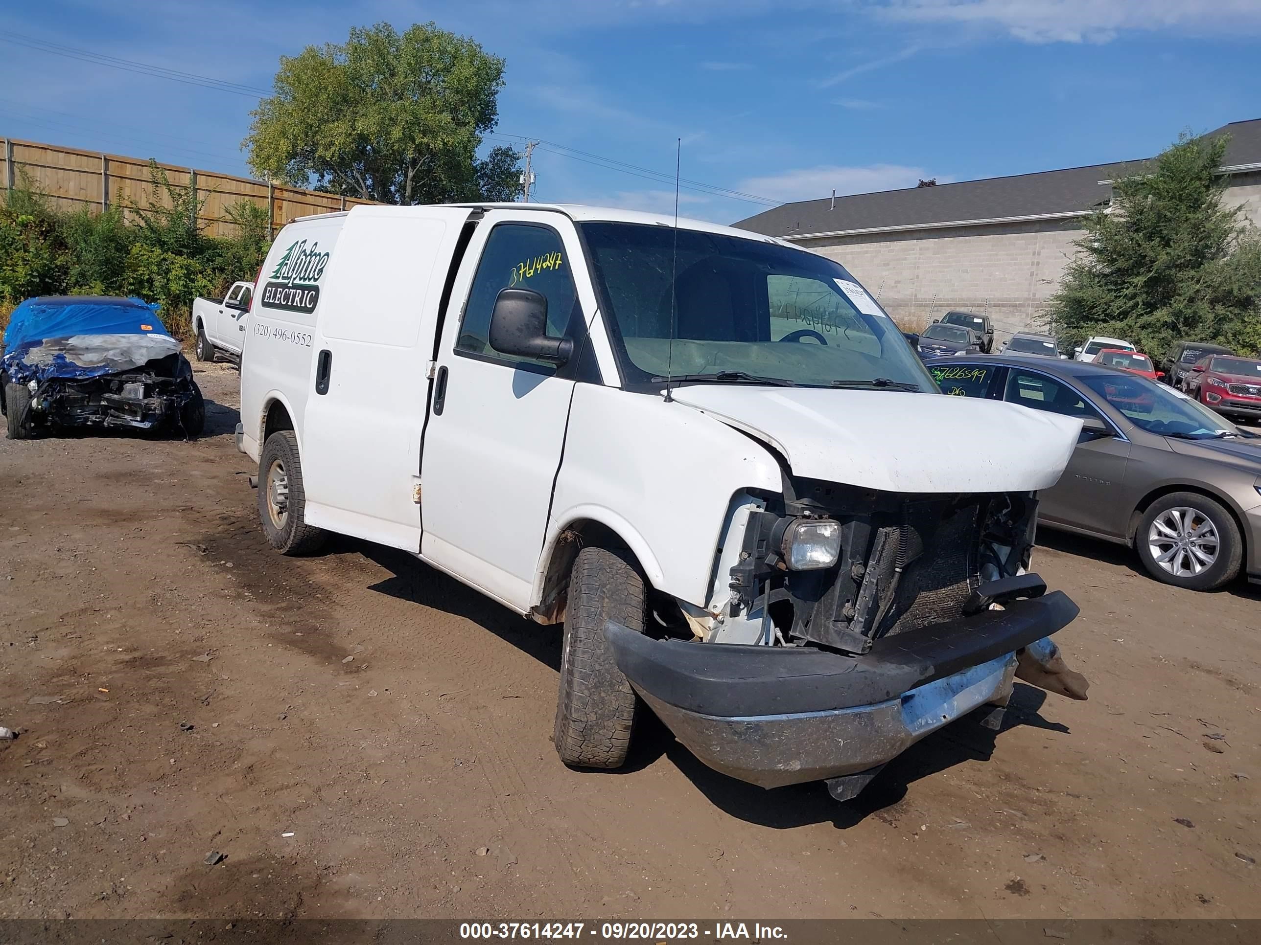 chevrolet express 2009 1gcgg25c191135195