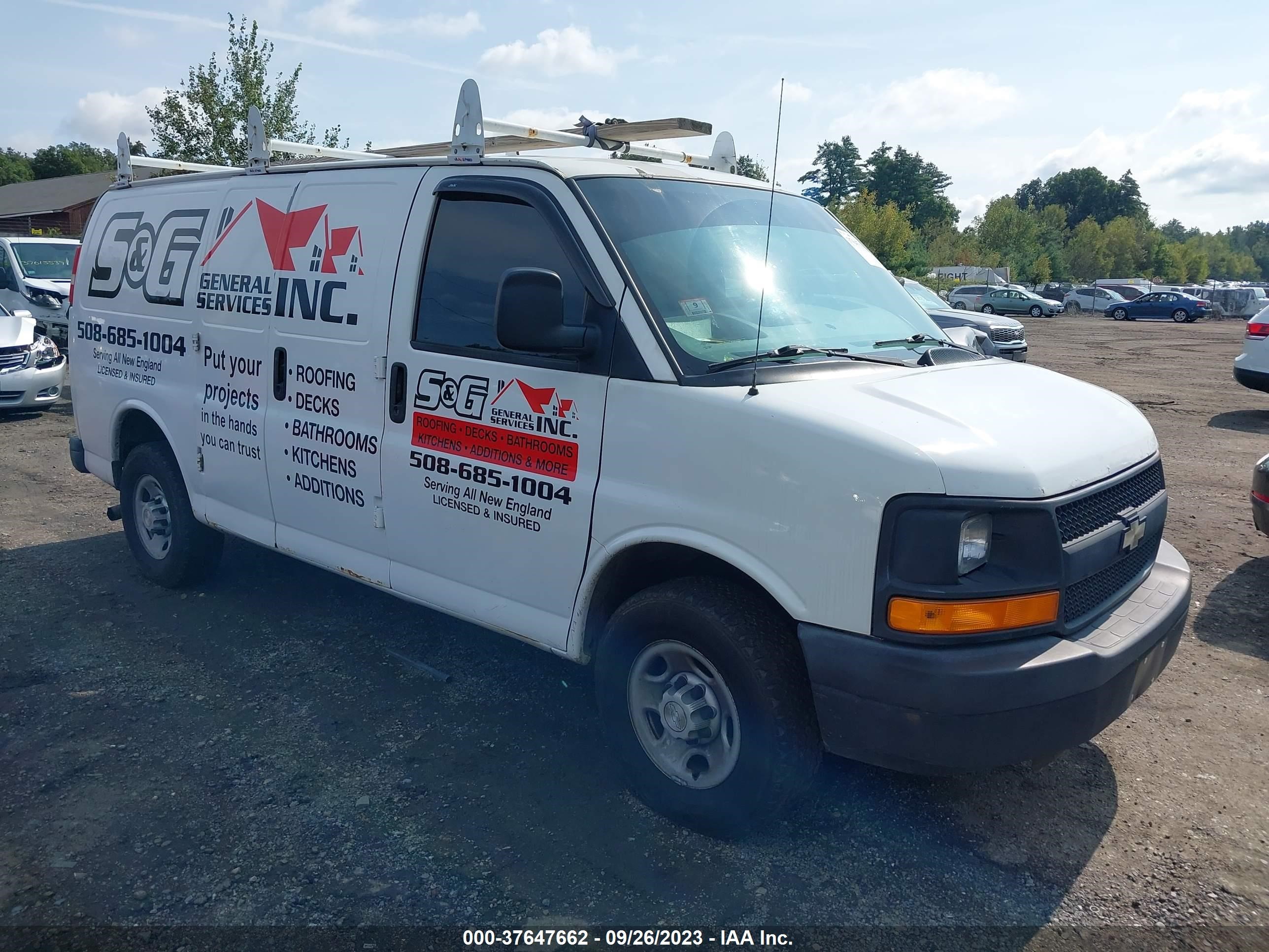 chevrolet express 2009 1gcgg25c391112095