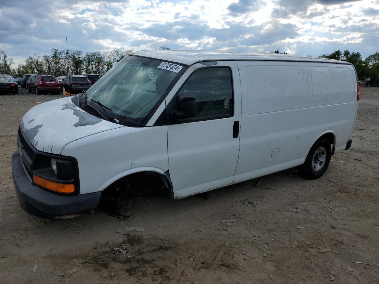 chevrolet express 2008 1gcgg25c581104806