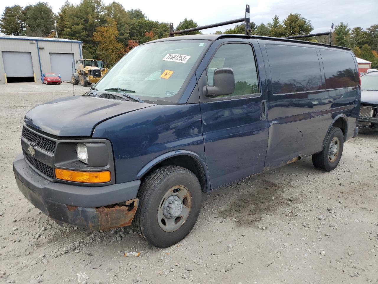 chevrolet express 2009 1gcgg25c891139521