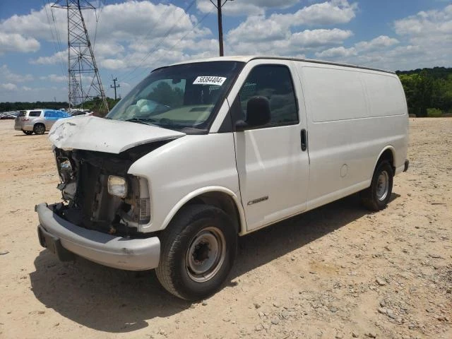 chevrolet express g2 2002 1gcgg25r821165921