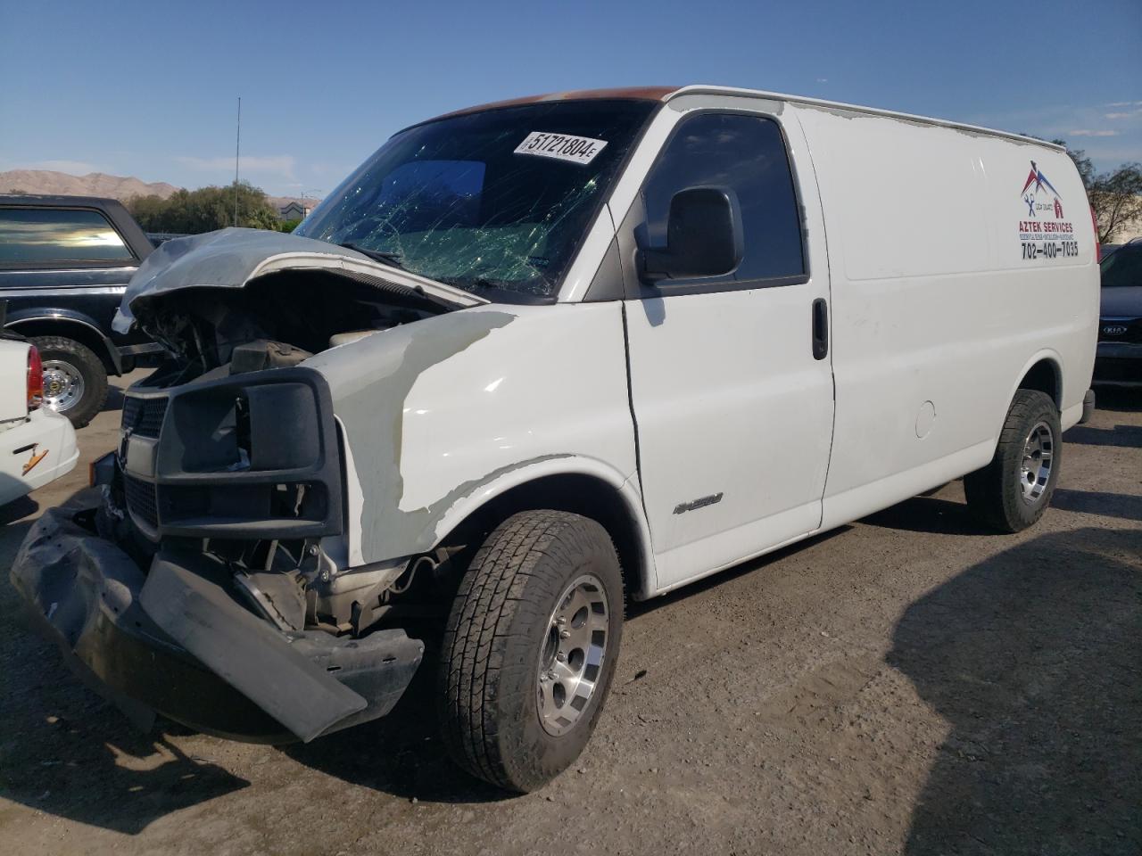 chevrolet express 2005 1gcgg25u051264547