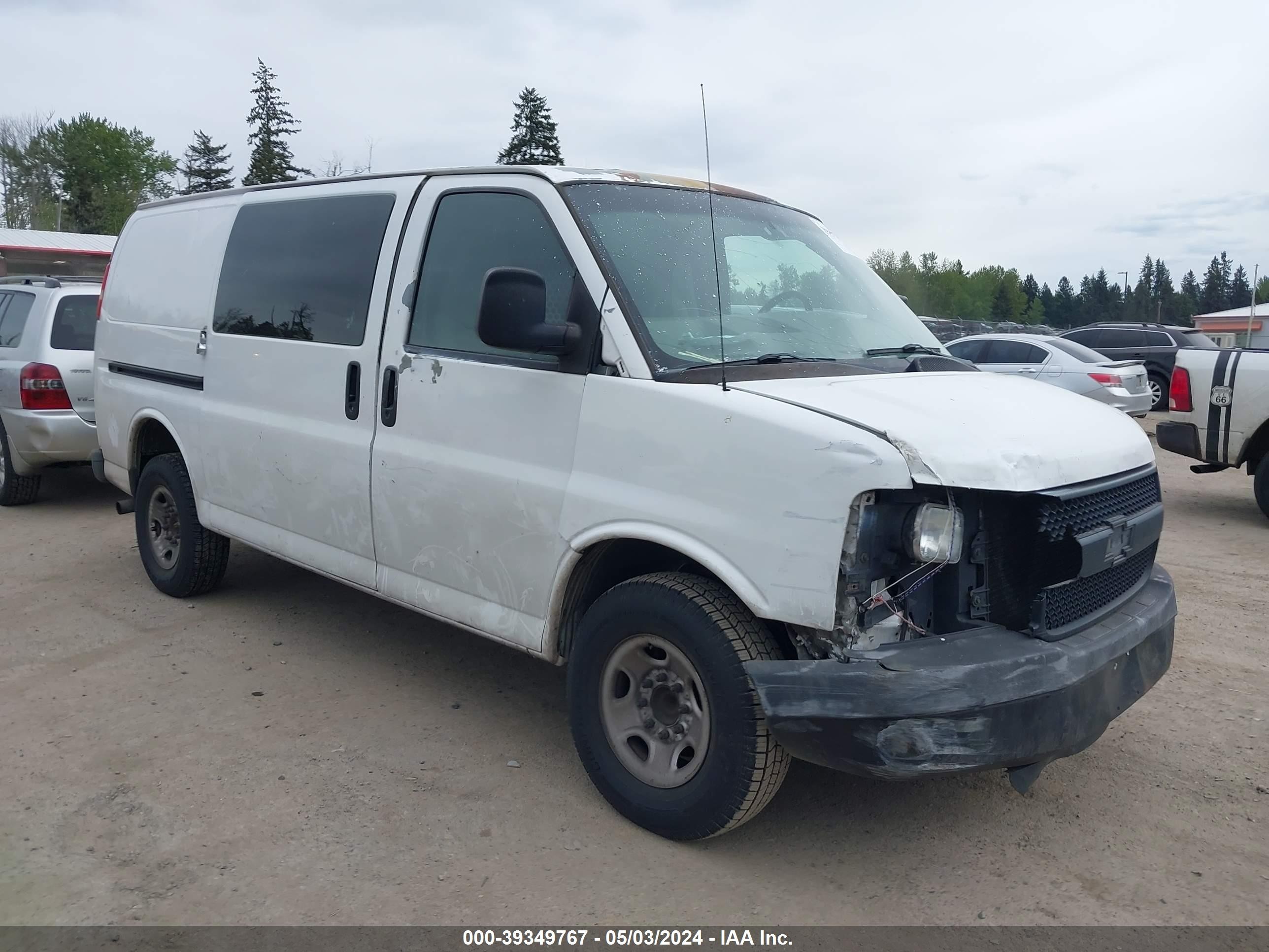 chevrolet express 2007 1gcgg25u071149014