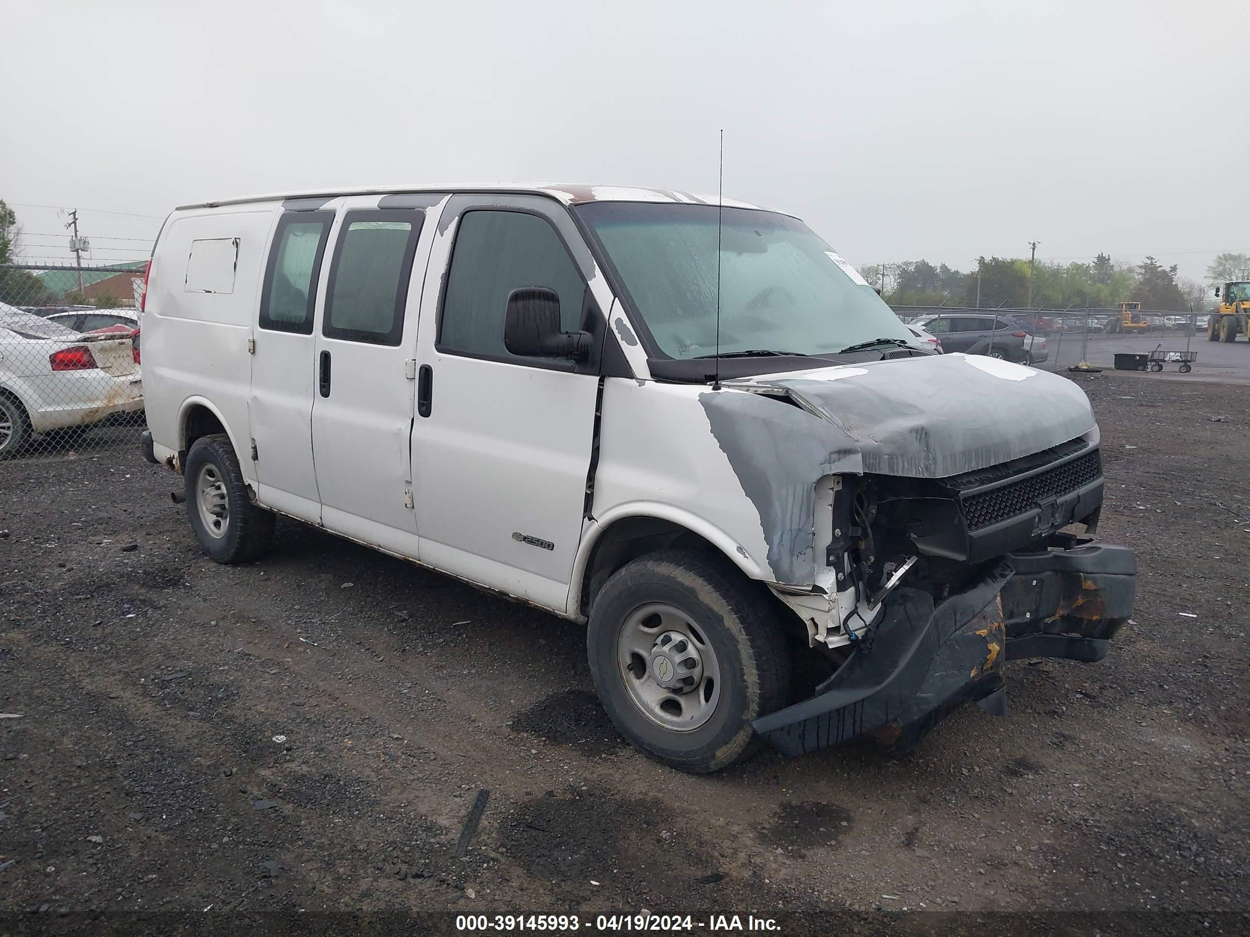 chevrolet express 2005 1gcgg25u151234649