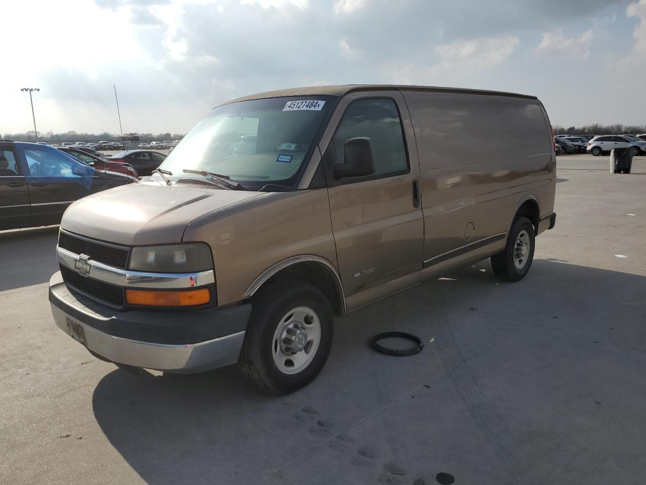 chevrolet express 2003 1gcgg25u231184289